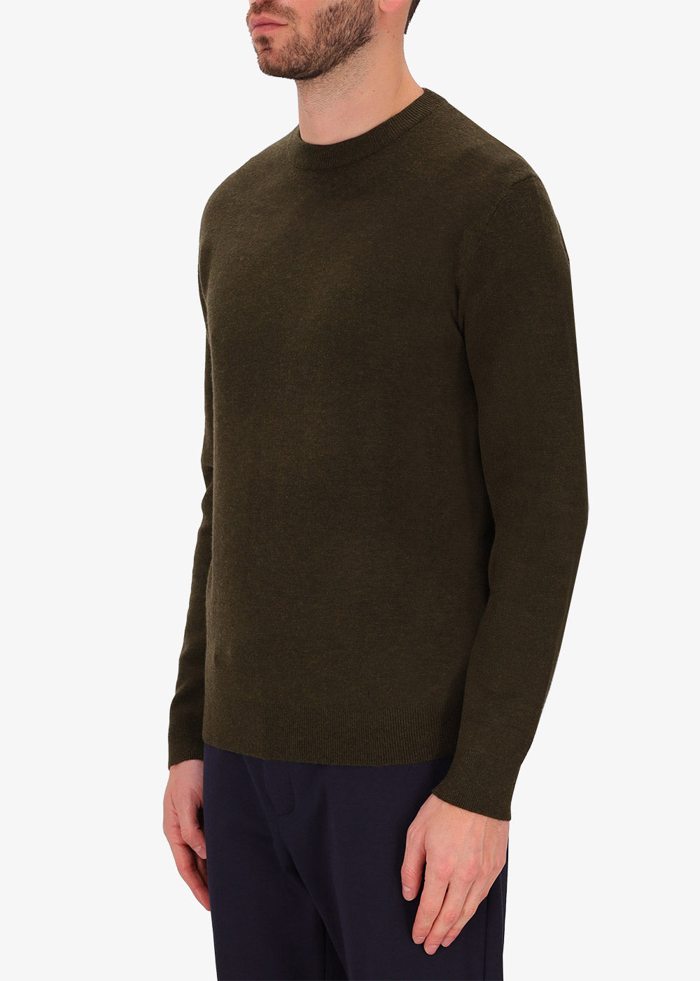 Pullover Softouch mit beidseitigem Rundhalsausschnitt