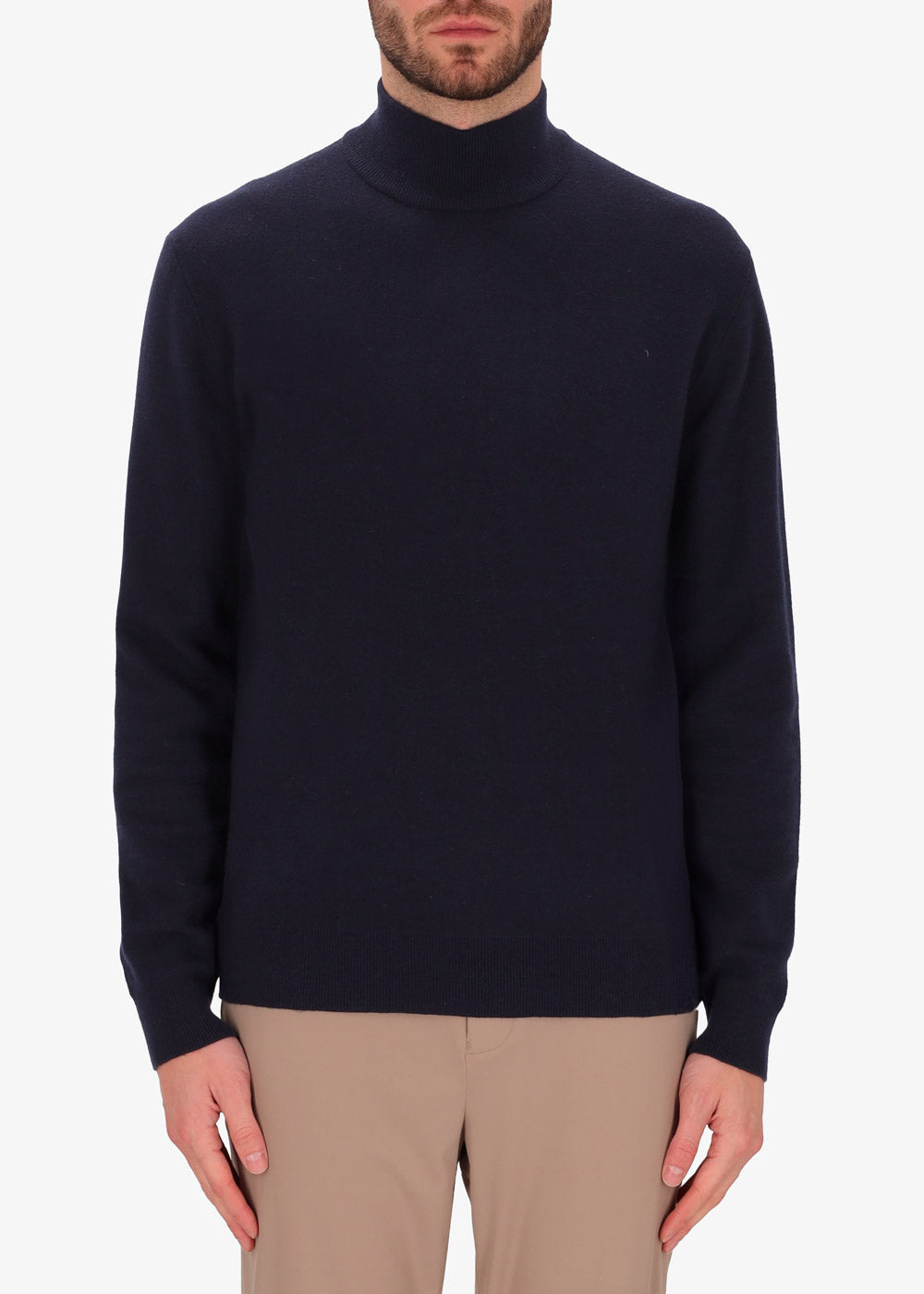 Doubleface-Rollkragenpullover Softouch