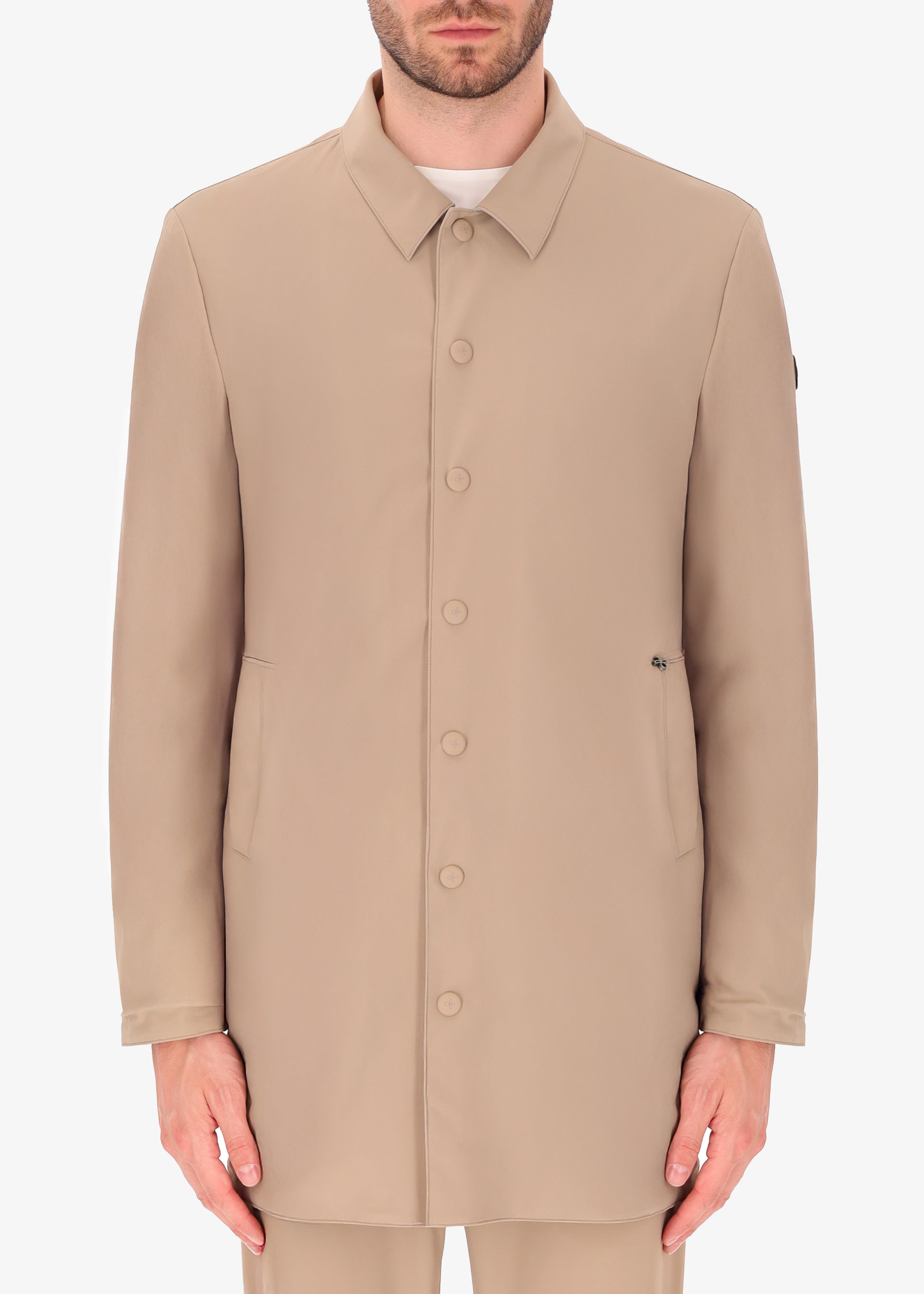 Doppelt gearbeiteter Trenchcoat Rev-Active