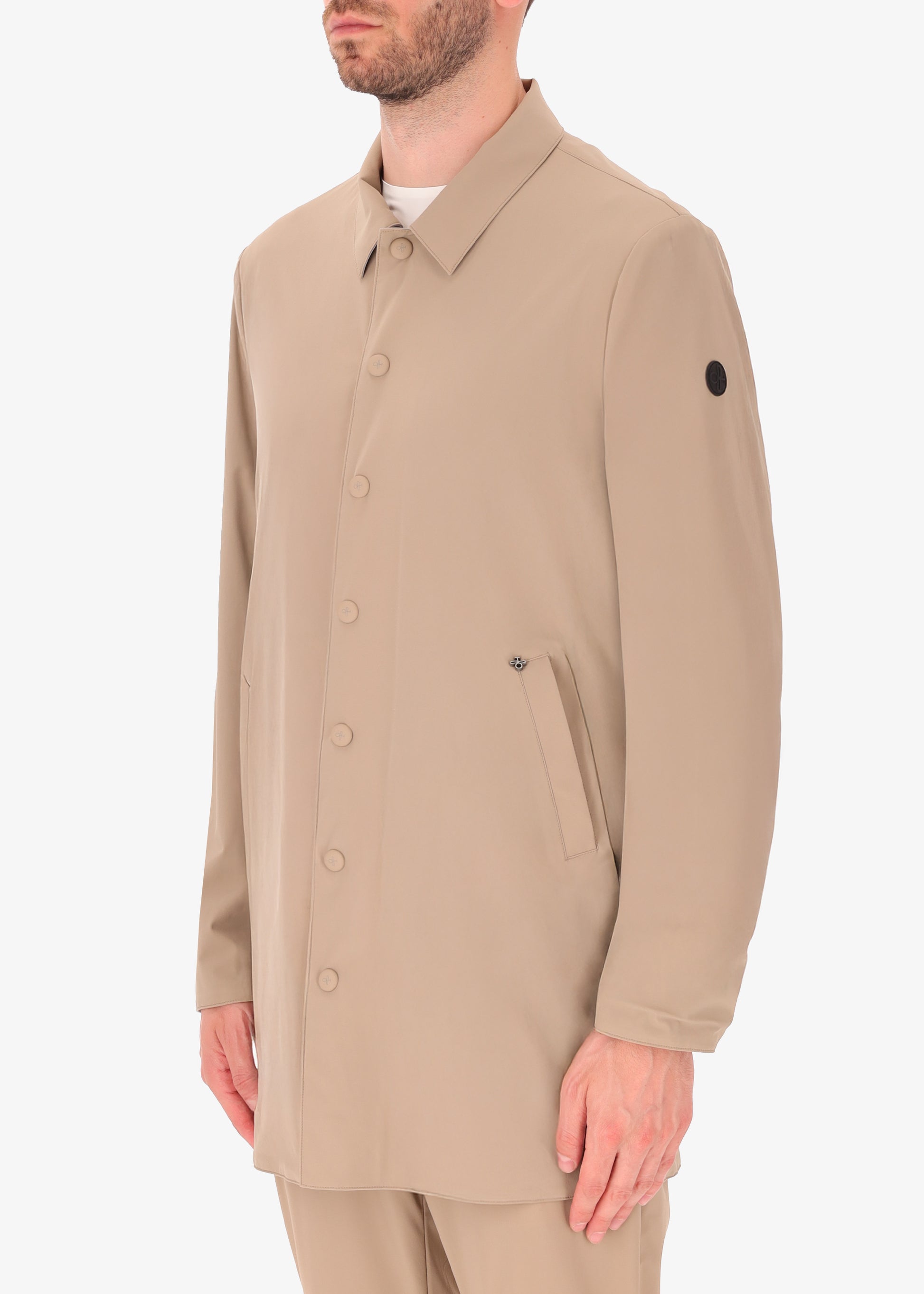 Doppelt gearbeiteter Trenchcoat Rev-Active