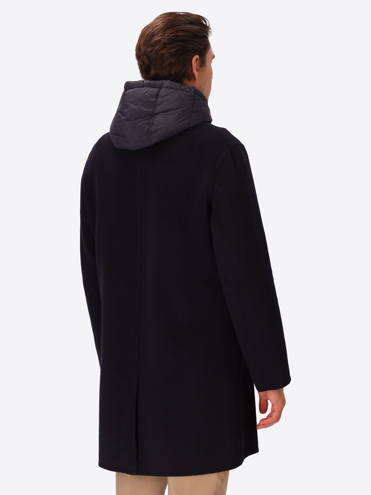 Cappotto Essex in Panno Double con Pettorina Staccabile