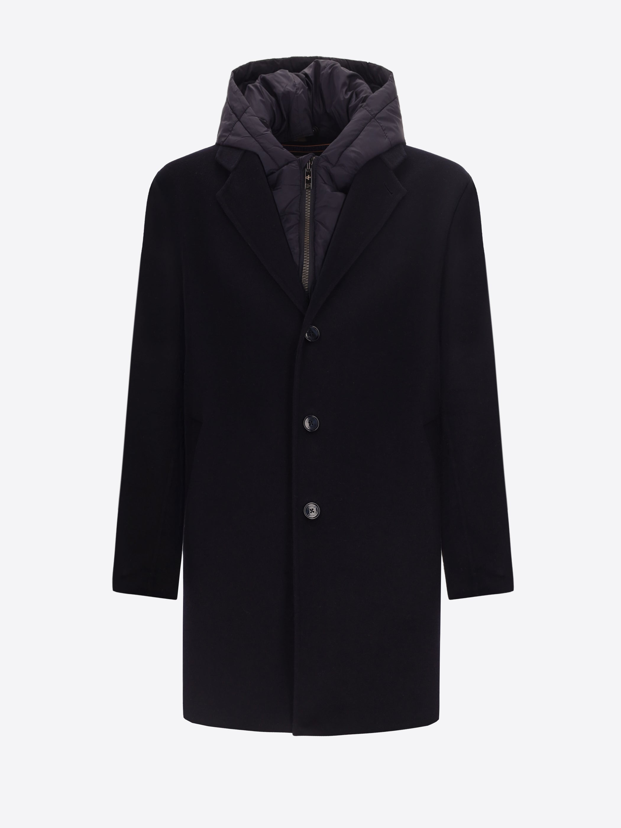 Cappotto Essex in Panno Double con Pettorina Staccabile