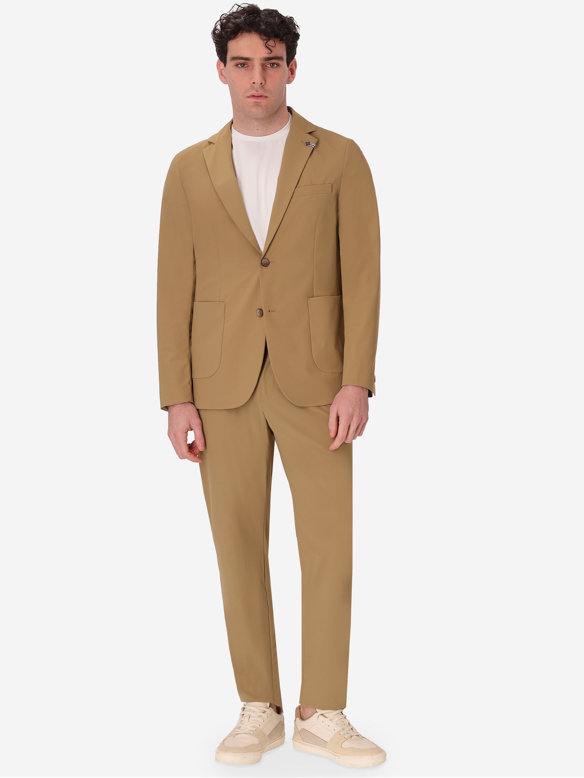 High-Perform12 Active M26 Suit Crete In Technical Active Fabric