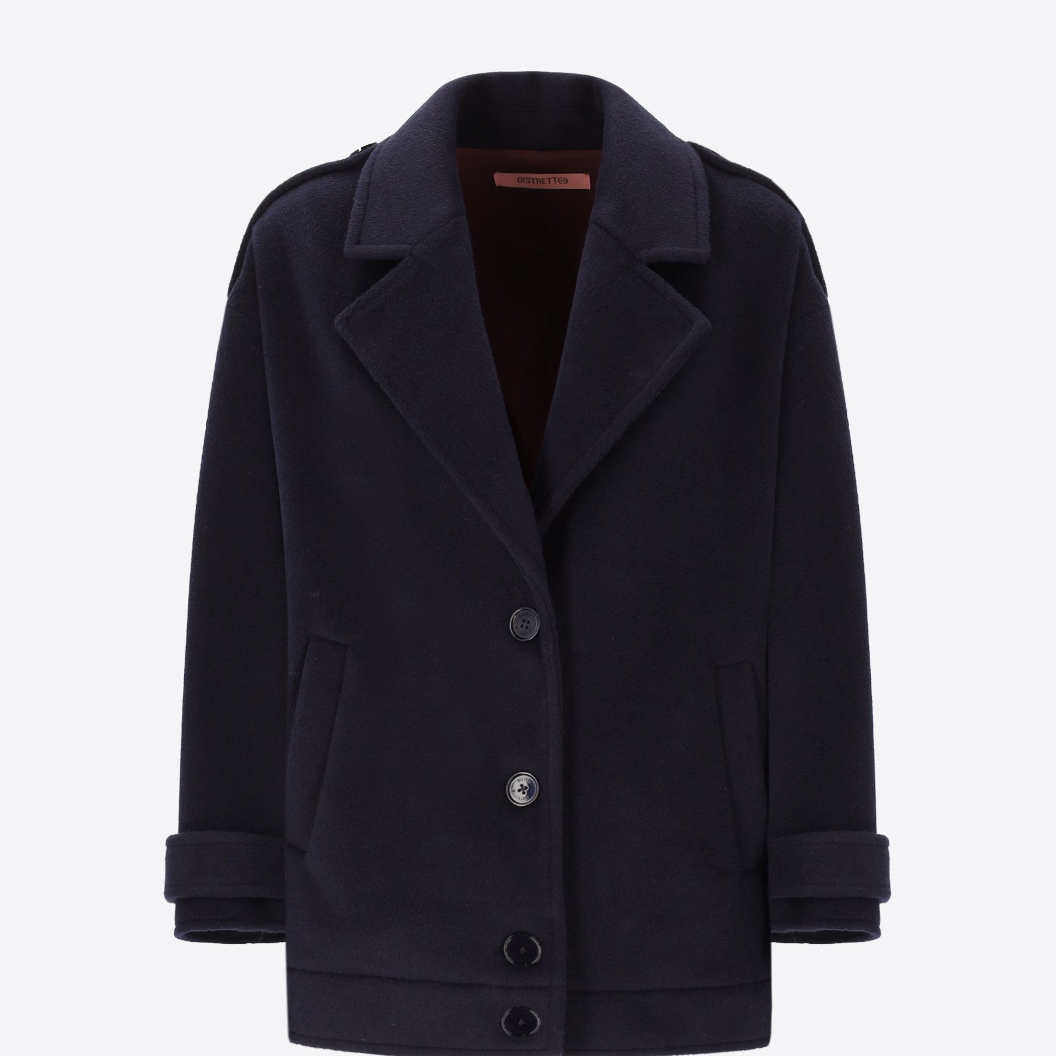 Jacket in Super Comfort Wool-Blend Fabric Manchester - Woman