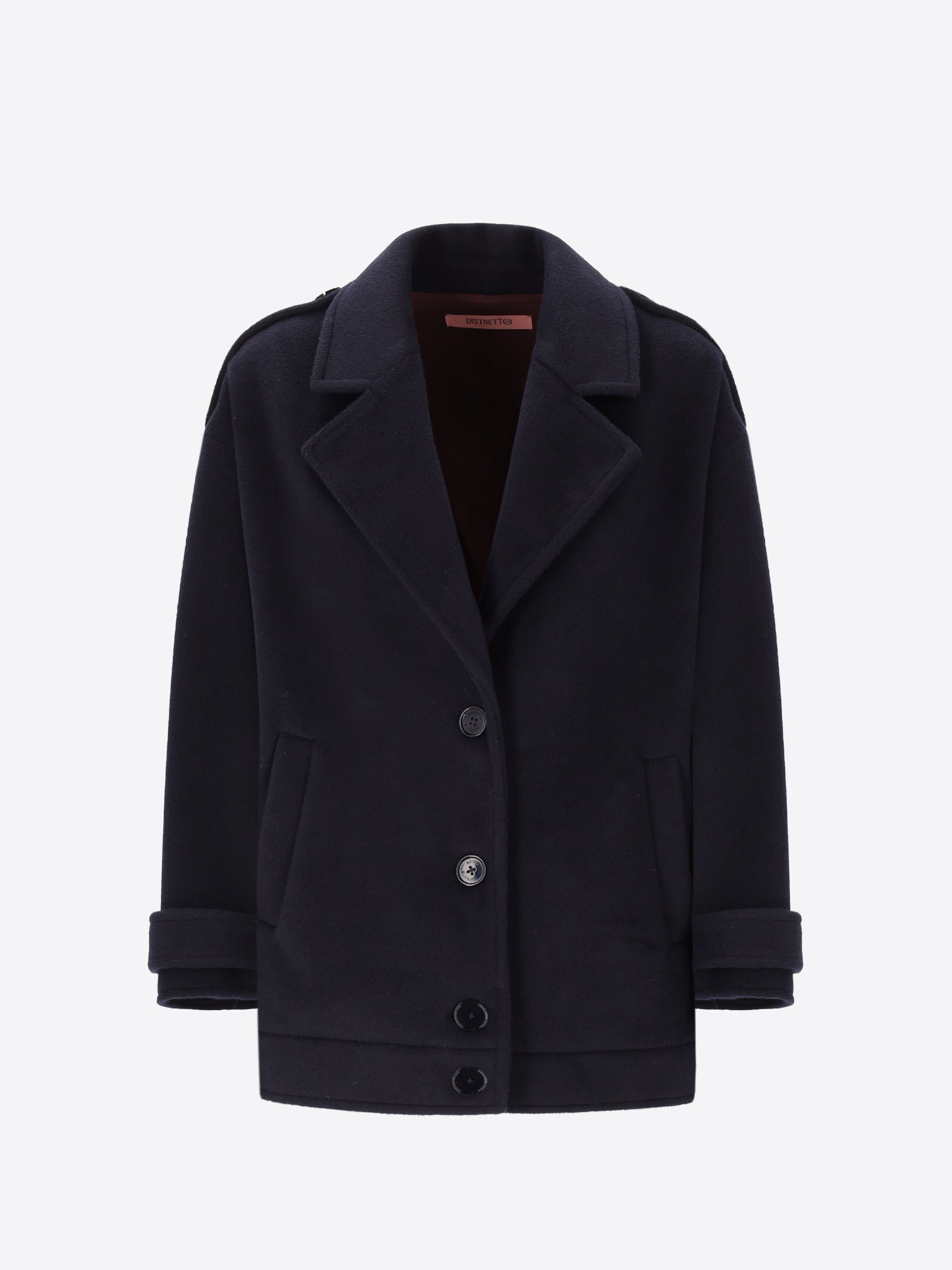 Jacket in Super Comfort Wool-Blend Fabric Manchester - Woman