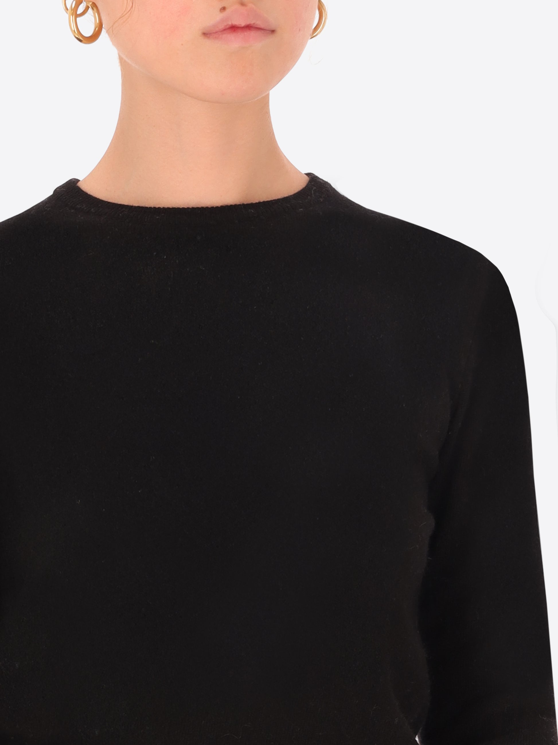Wool Cashmere Blend Crewneck Knitwear Geppi