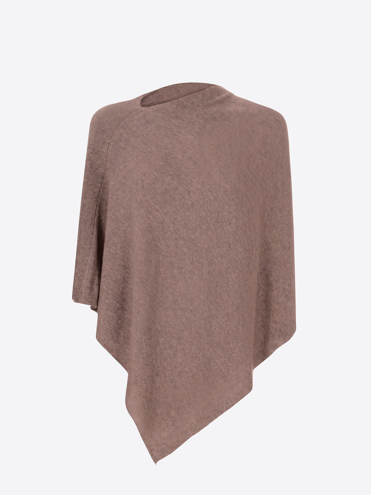 Poncho in Misto Lana e Cashmere