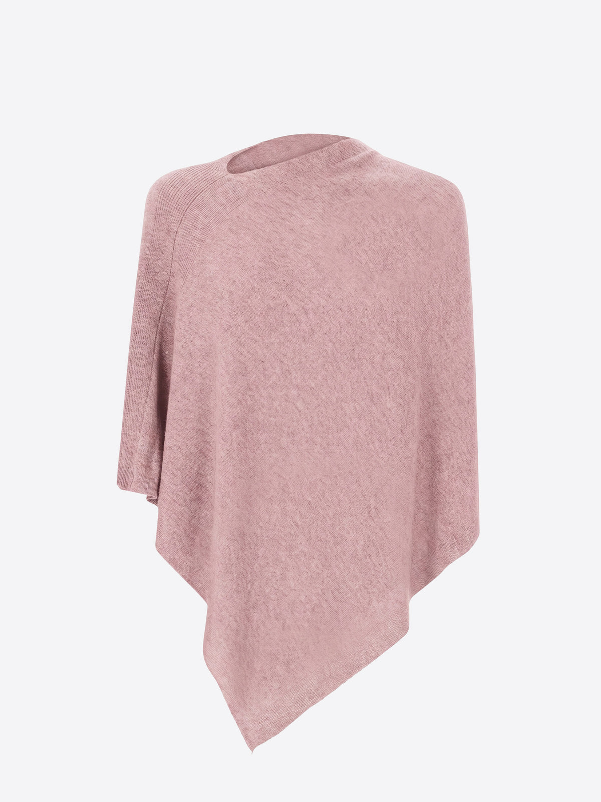 Poncho in Misto Lana e Cashmere