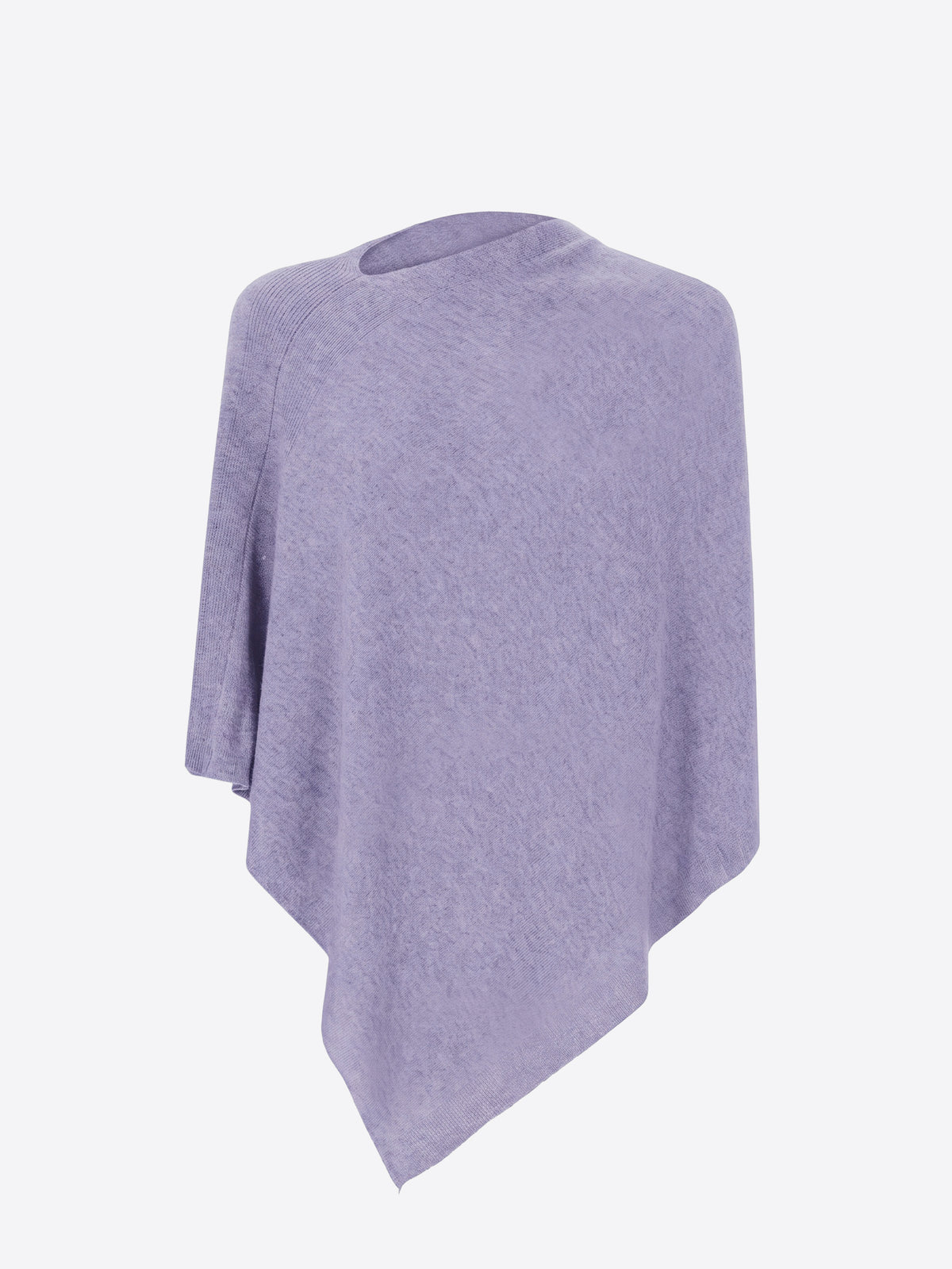 Poncho in Misto Lana e Cashmere