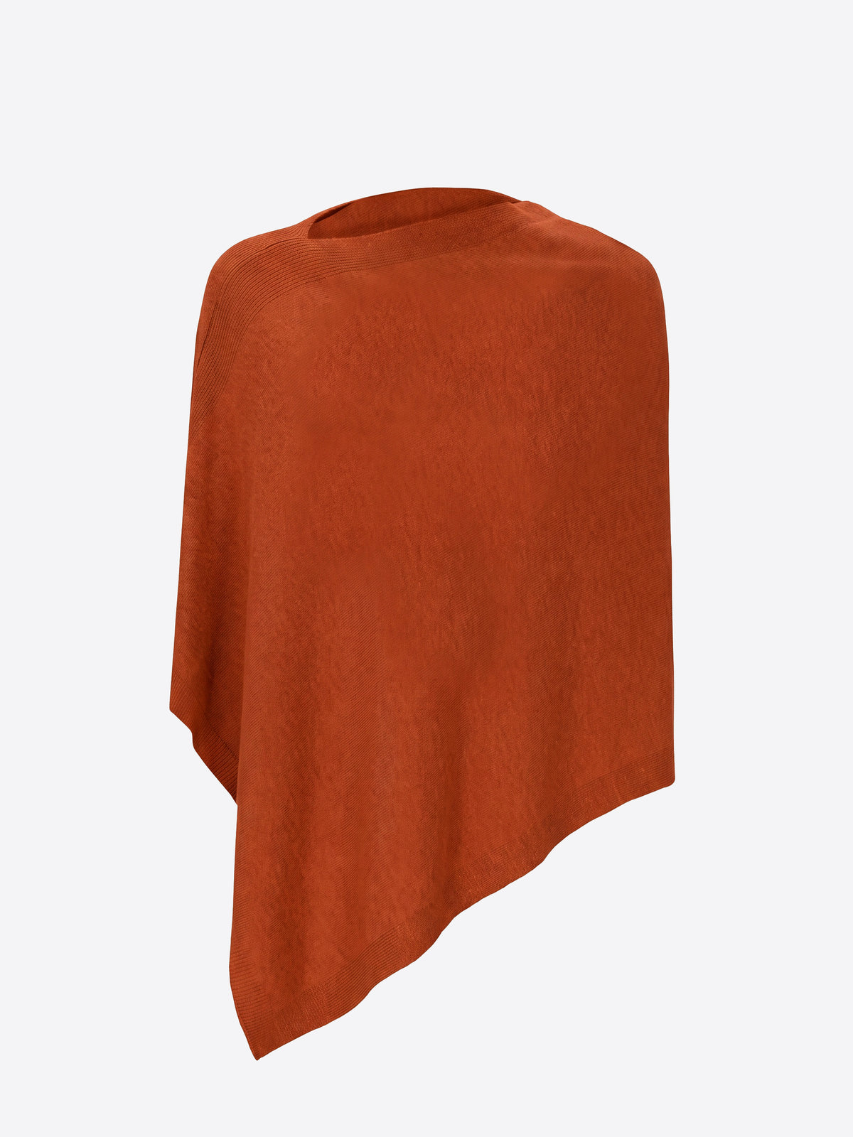 Poncho in Misto Lana e Cashmere