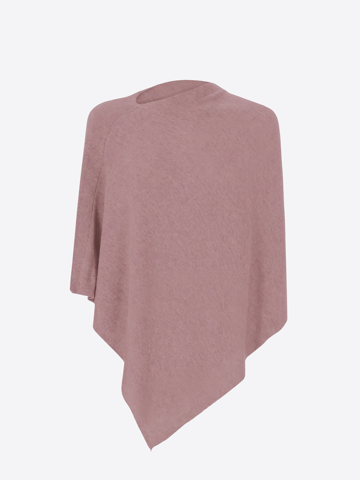 Poncho in Misto Lana e Cashmere
