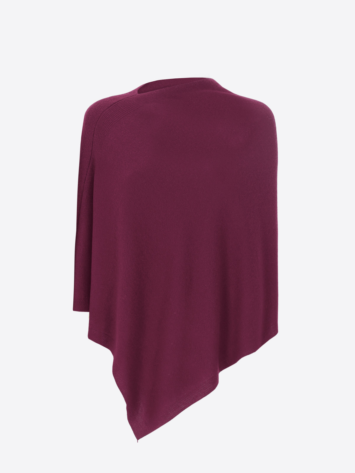 Poncho in Misto Lana e Cashmere