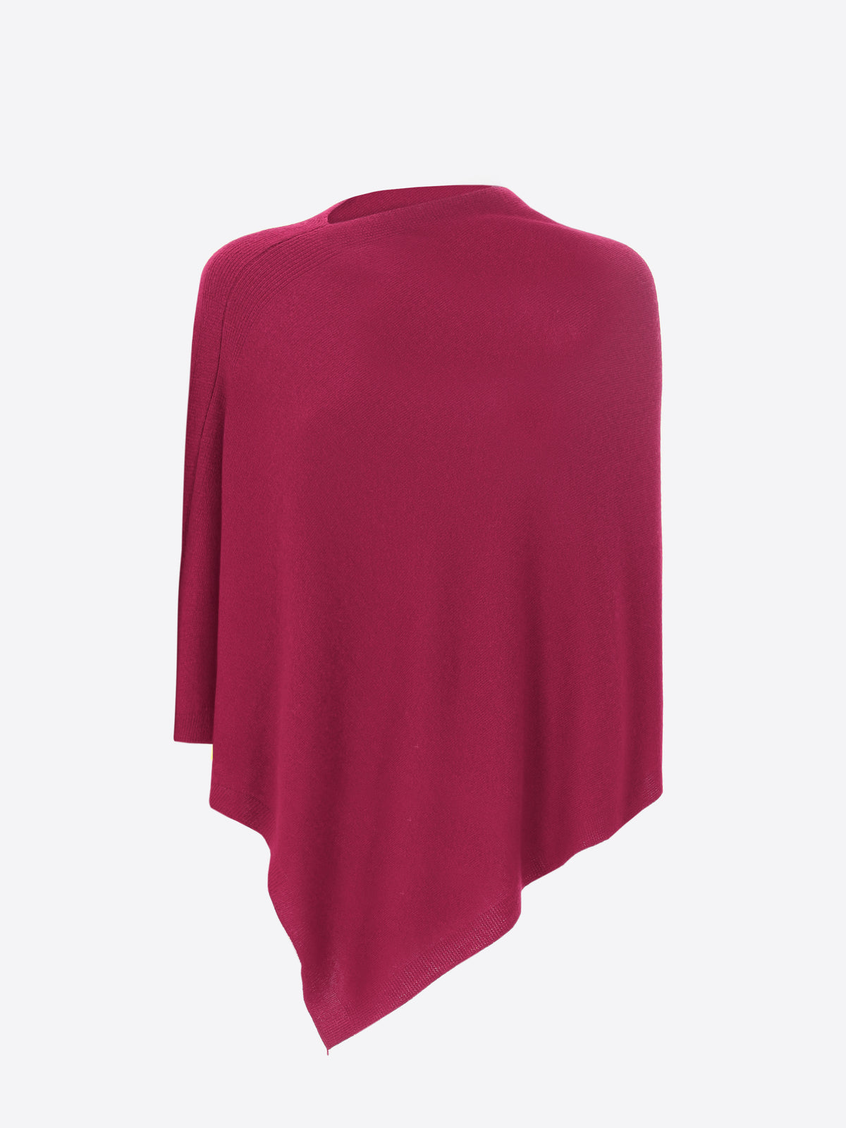 Poncho in Misto Lana e Cashmere