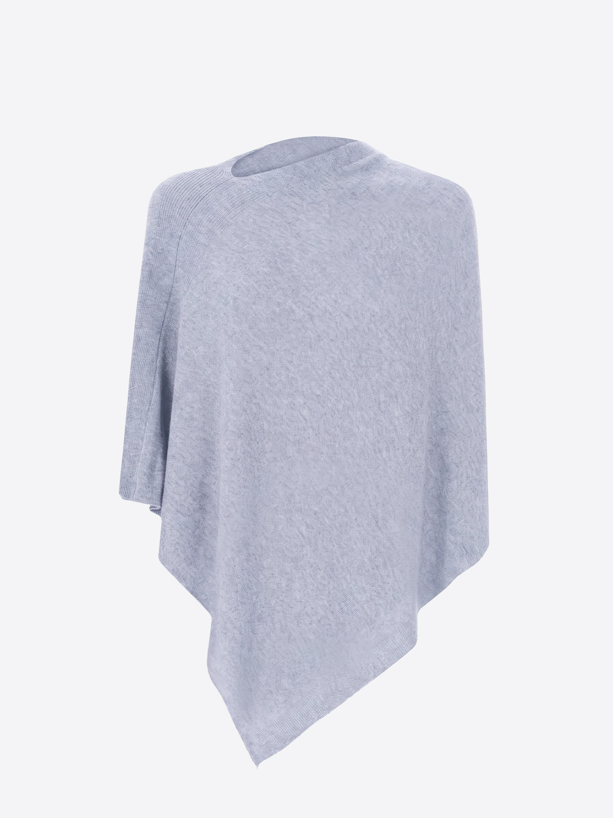 Poncho in Misto Lana e Cashmere