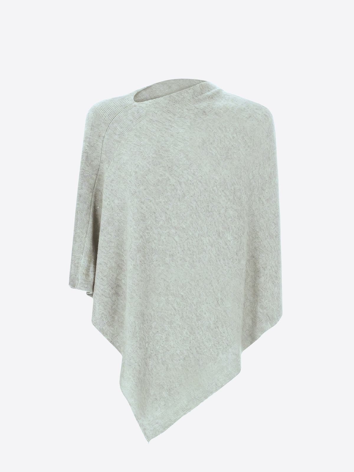 Poncho in Misto Lana e Cashmere