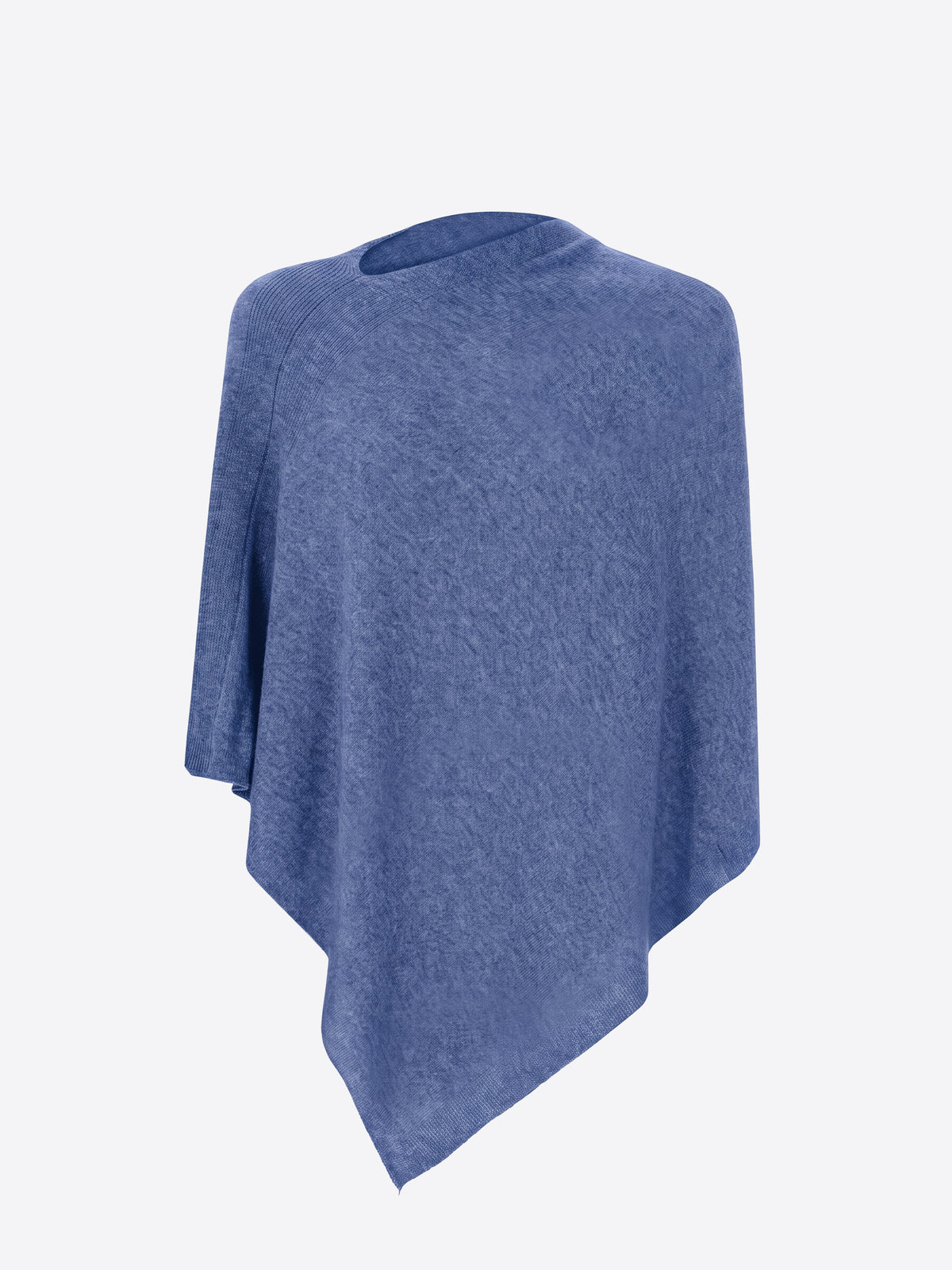 Poncho in Misto Lana e Cashmere
