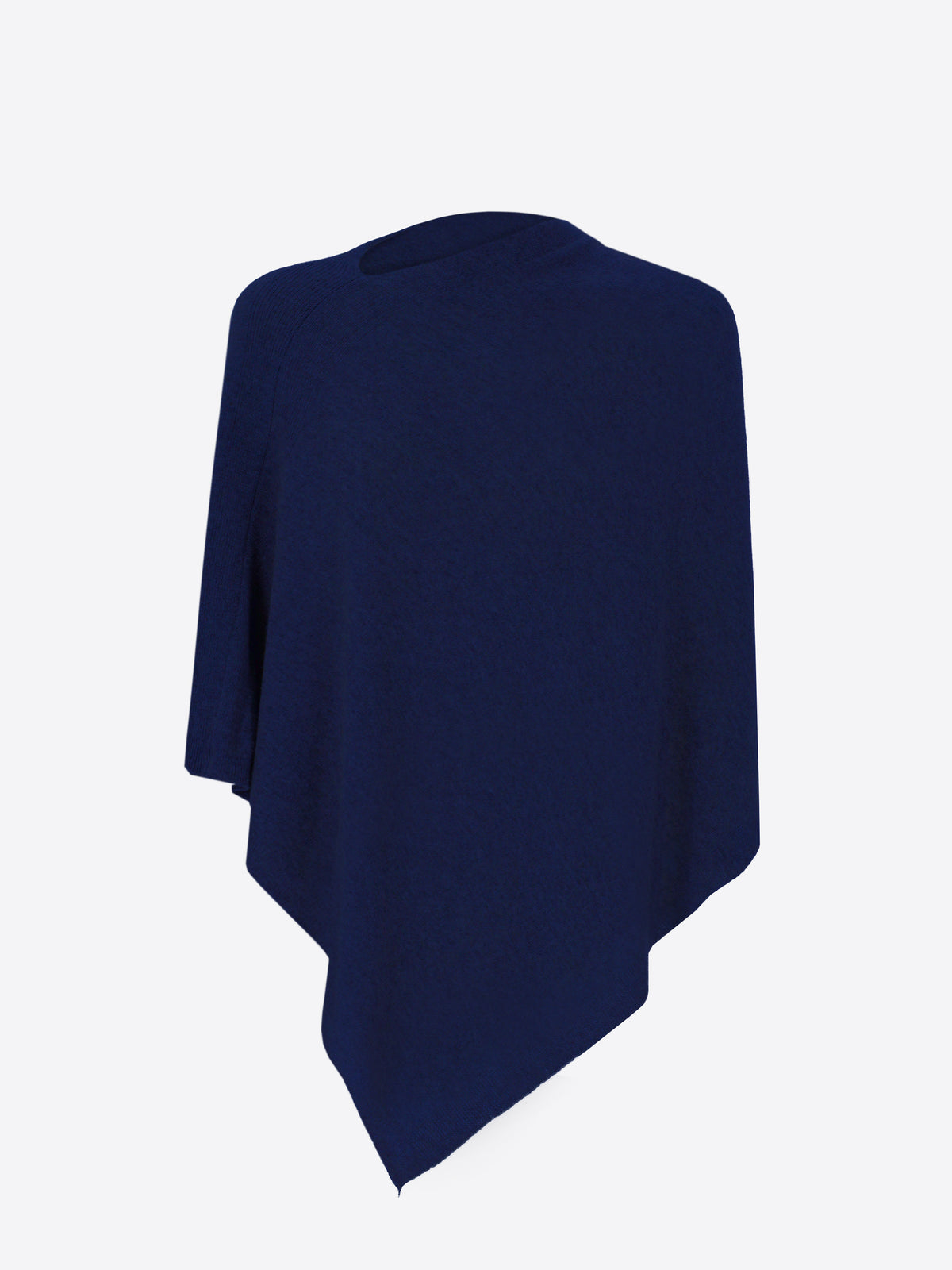 Poncho in Misto Lana e Cashmere