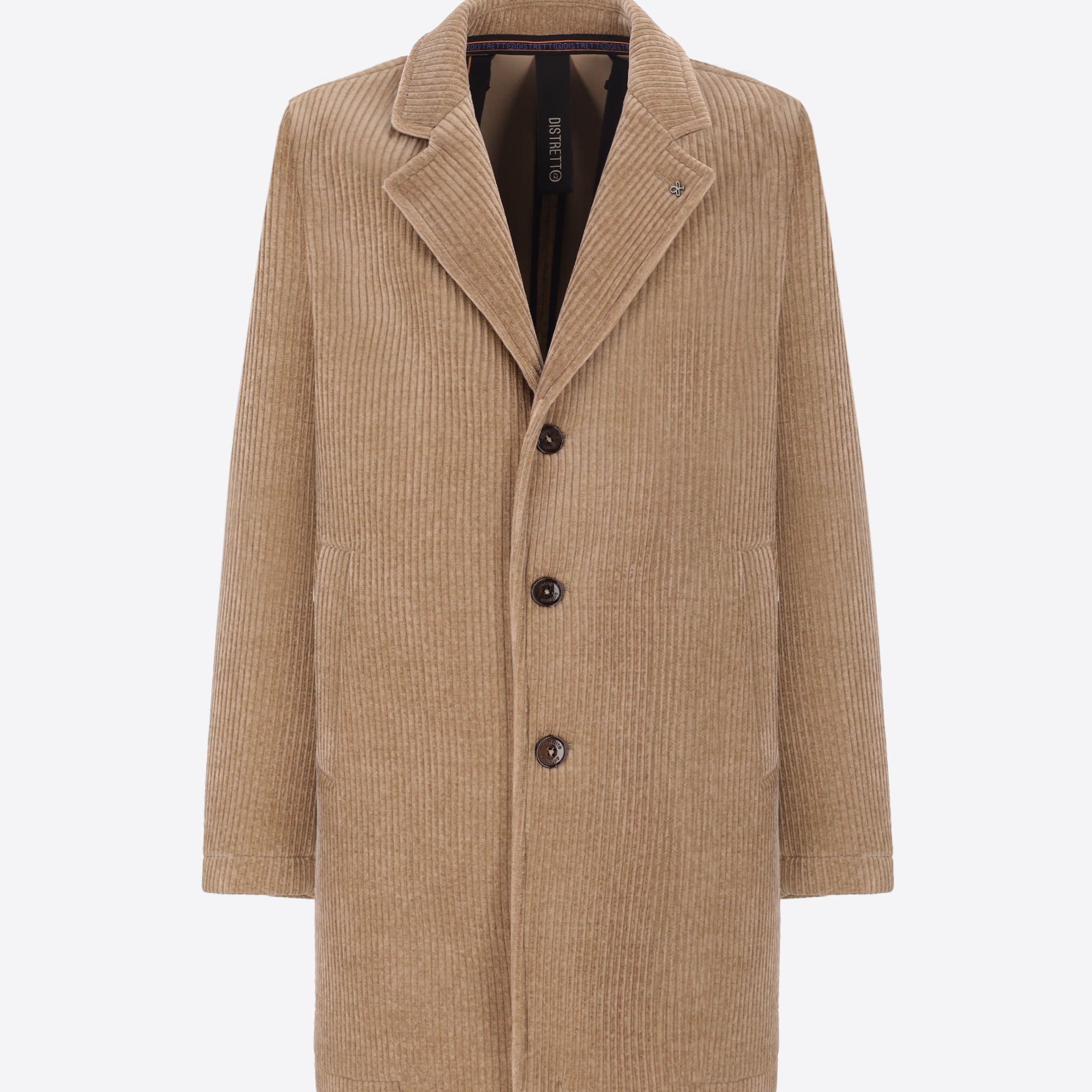 French Rib Corduroy Coat Alba - Icon