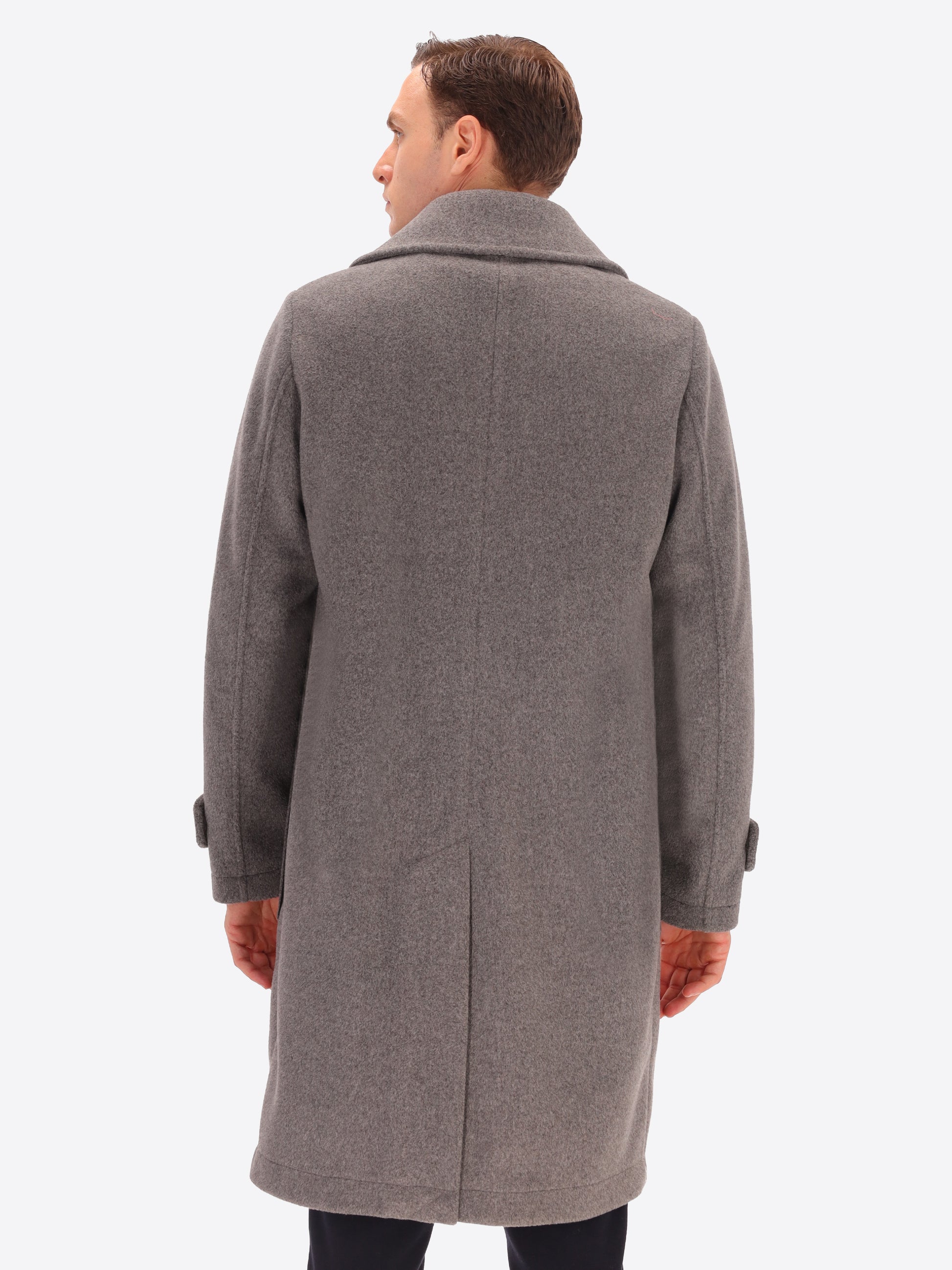 Super-Comfort Wool-Blend Overcoat Manchester