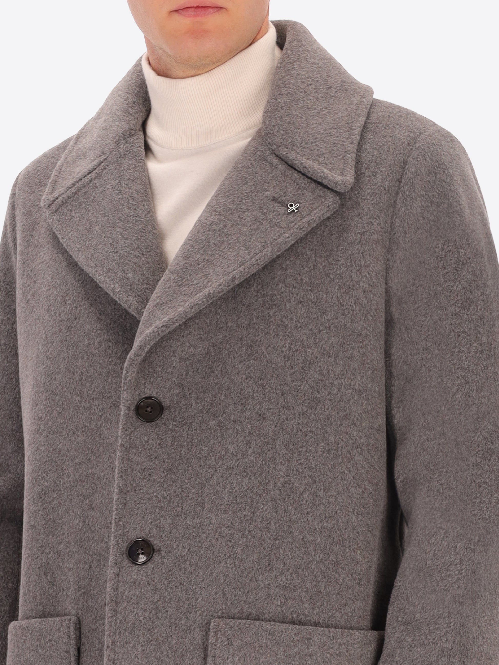 Super-Comfort Wool-Blend Overcoat Manchester