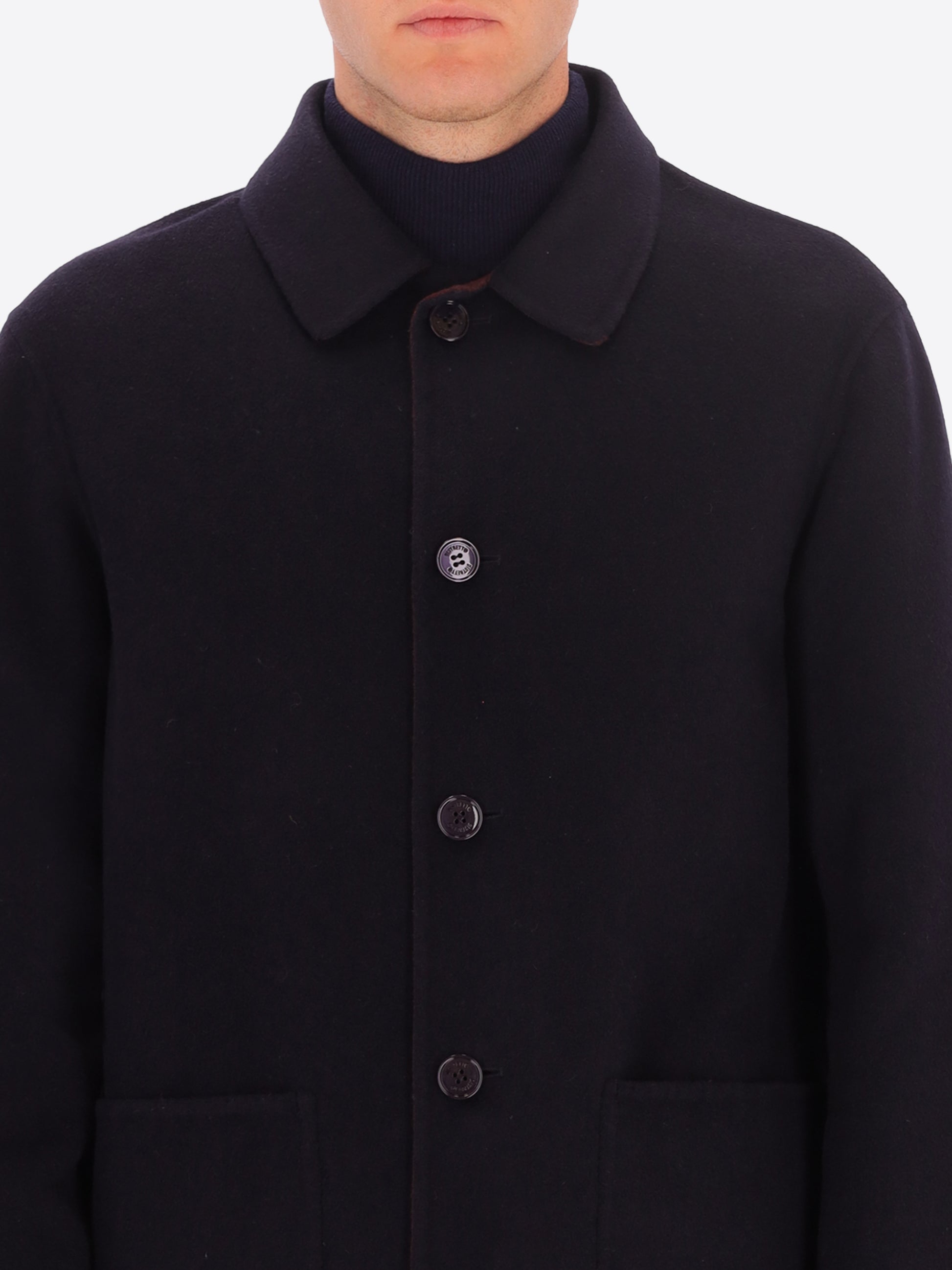 Double Wool Blend Coat Edinburgh