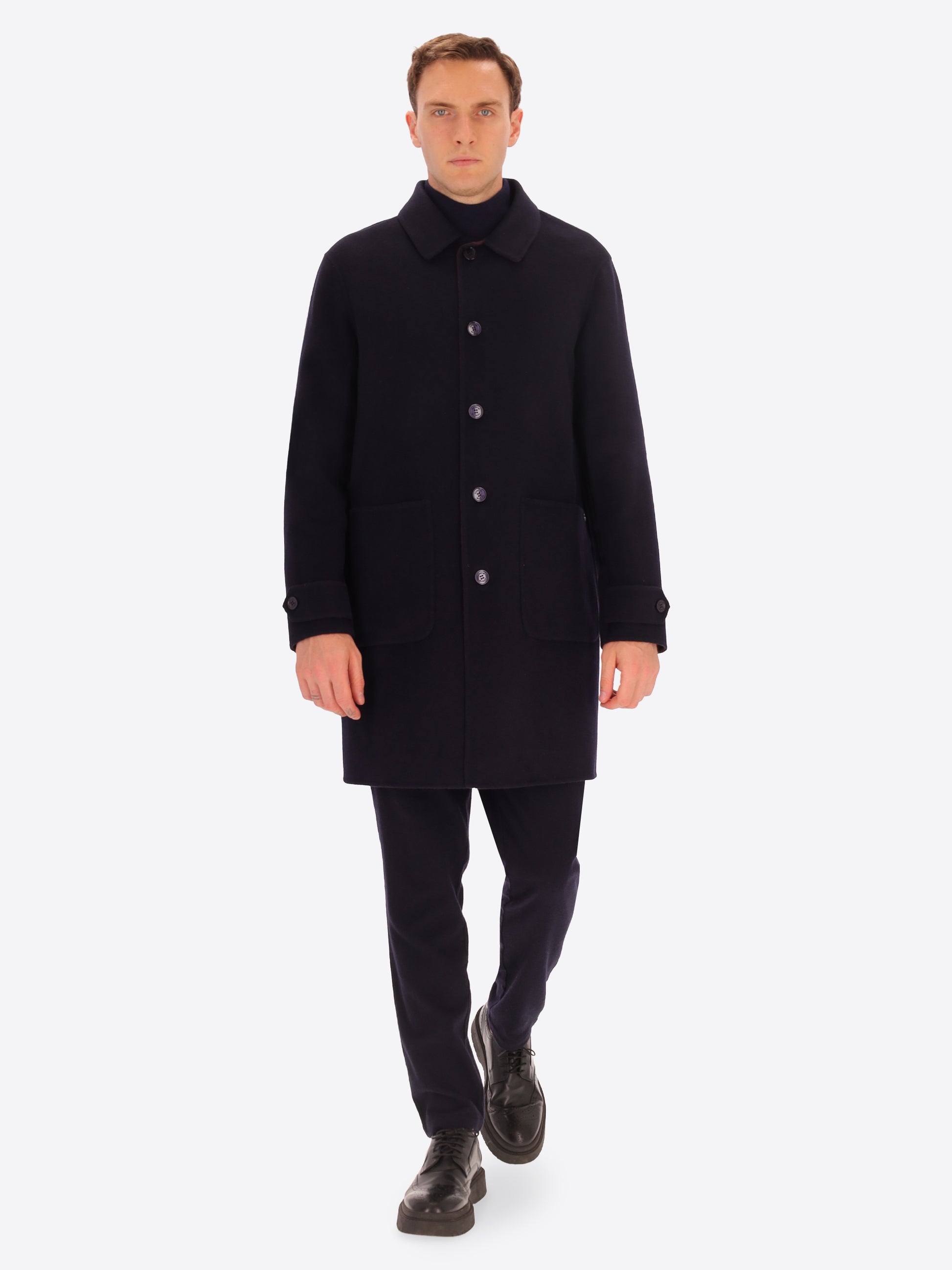 Double Wool Blend Coat Edinburgh