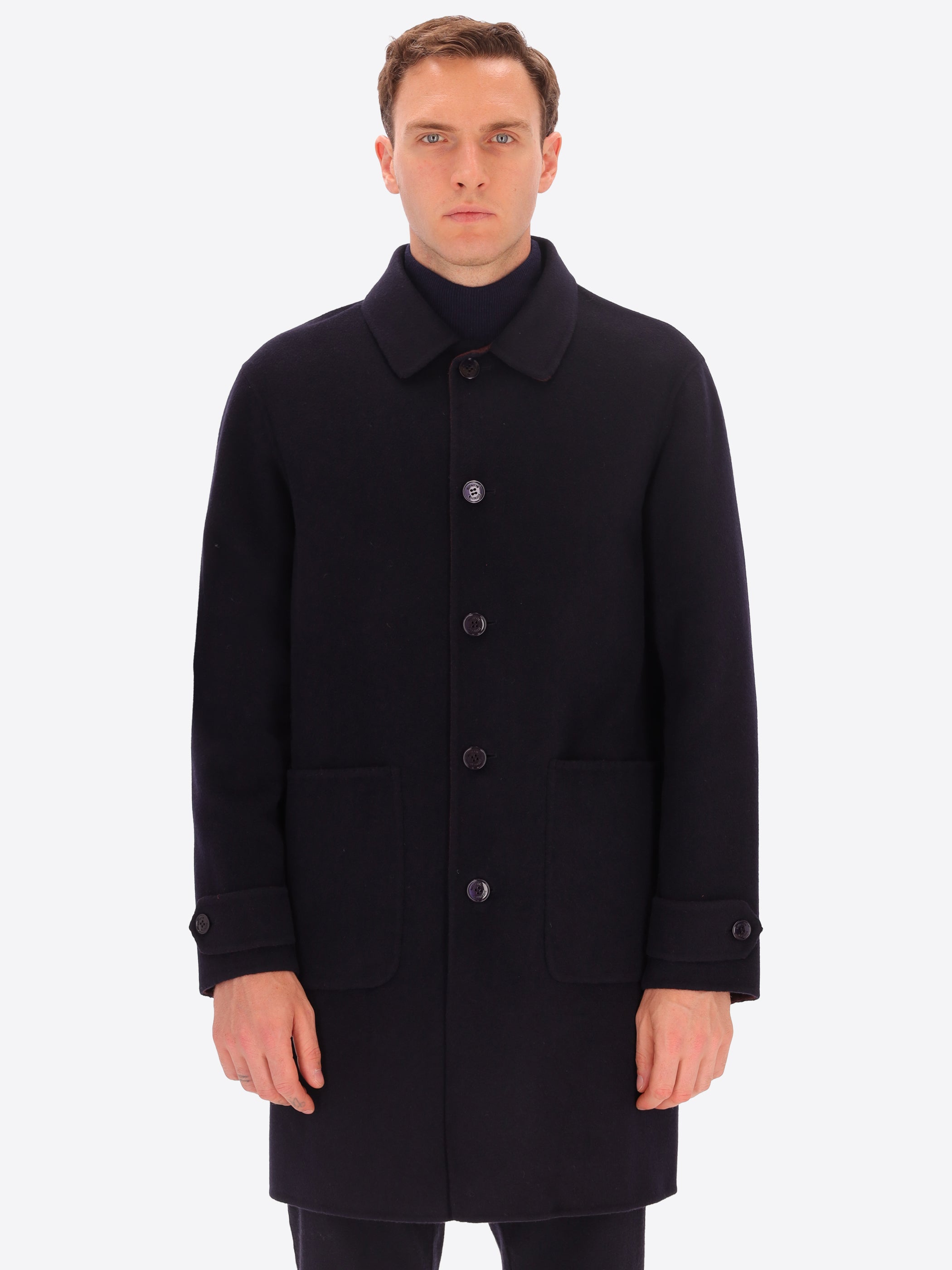 Double Wool Blend Coat Edinburgh