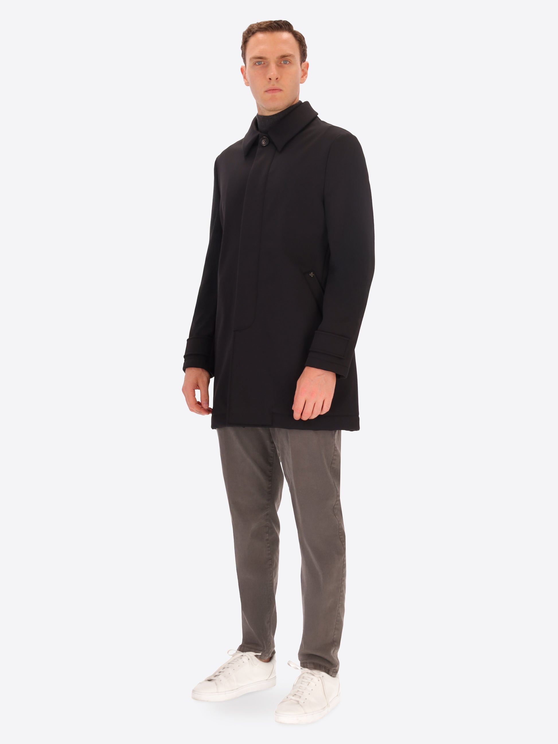 W.H.P Trenchcoat Aus Technischem Gewebe