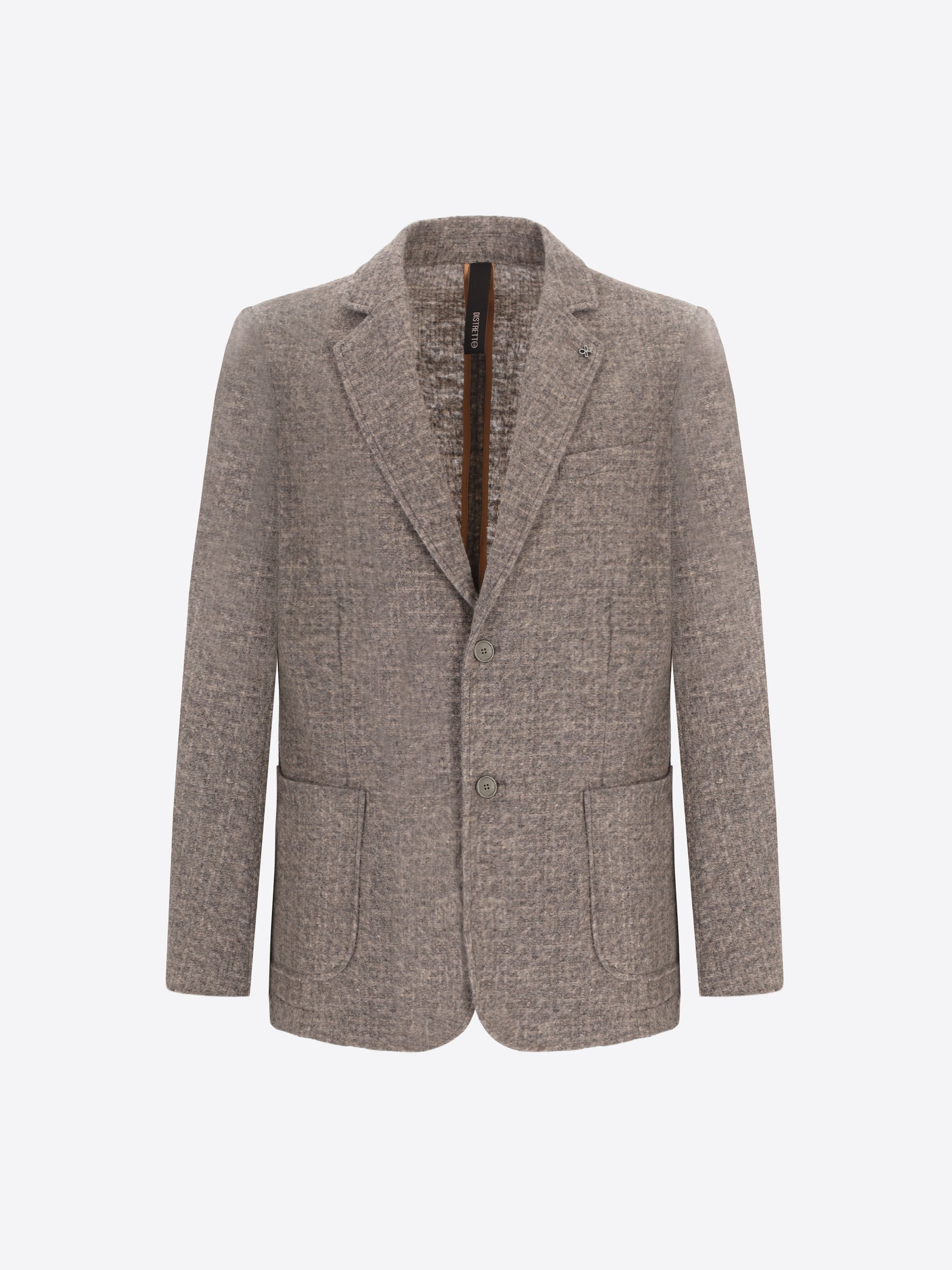 Giacca Bristol In Misto Lana Falso Unito Melange