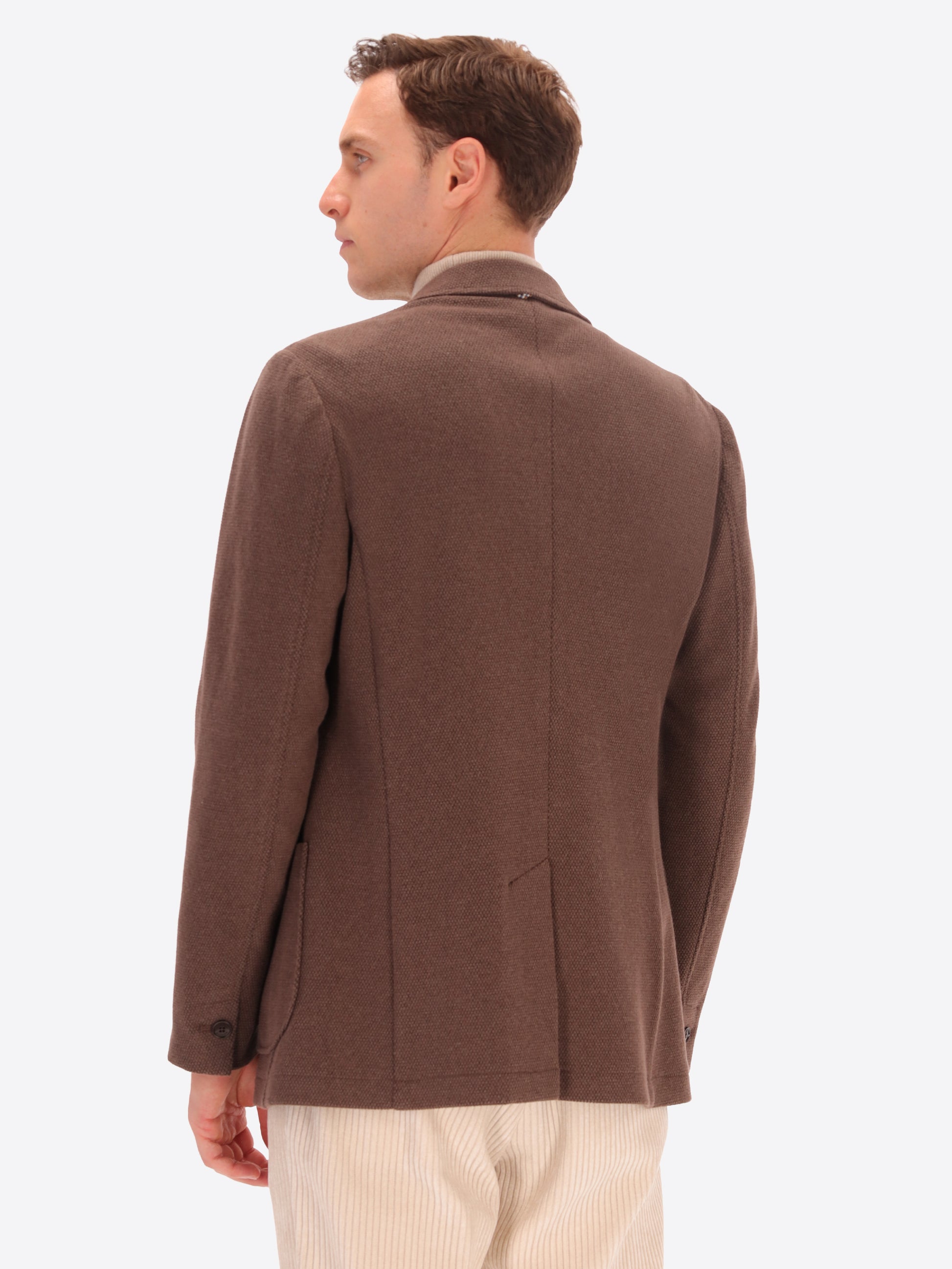 Giacca Bescar In Tessuto Operato A Pallino Super Comfort