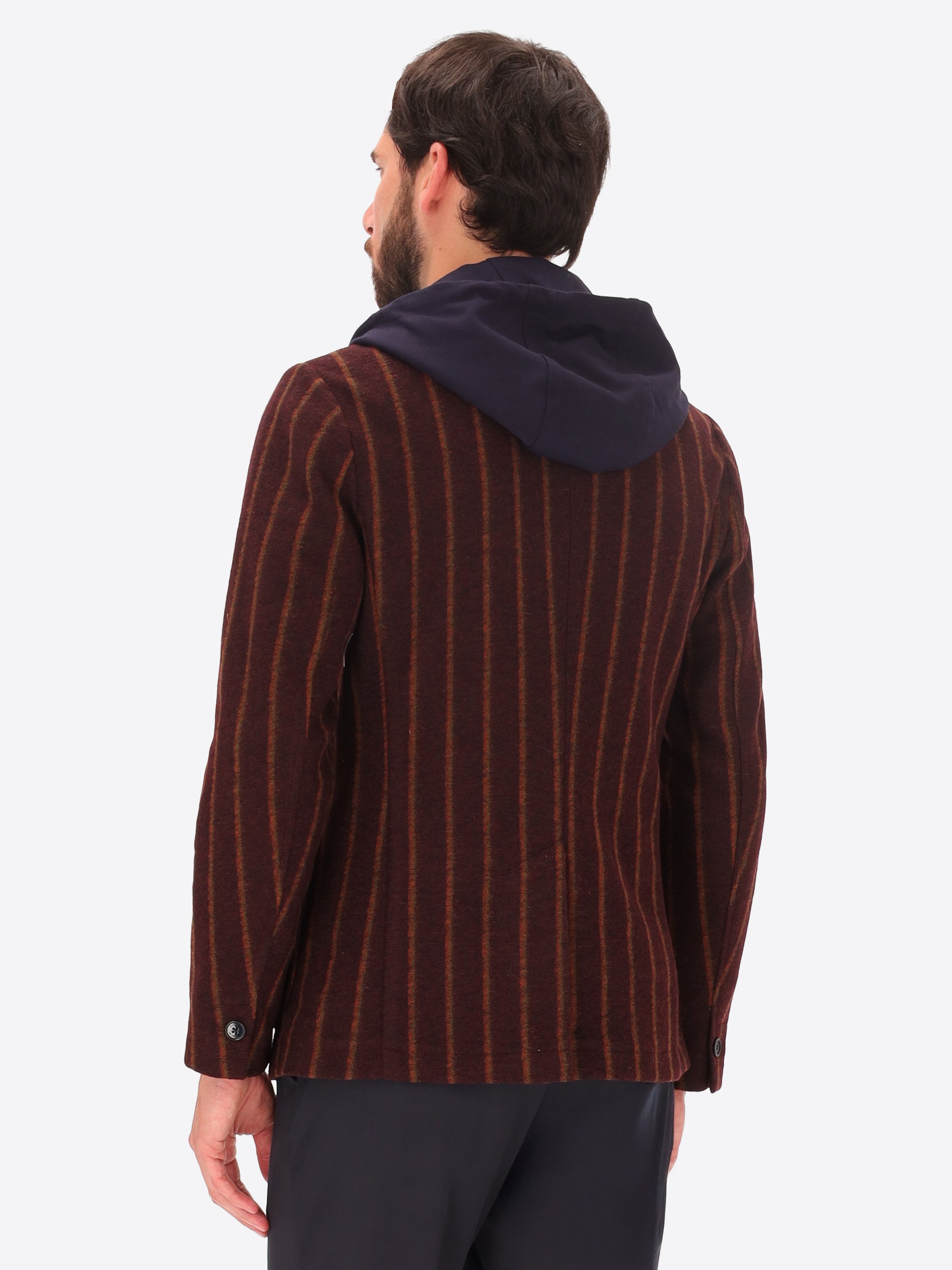 Bangor Jacke Mit Doppelstreifen und Abnehmbarer Kapuze