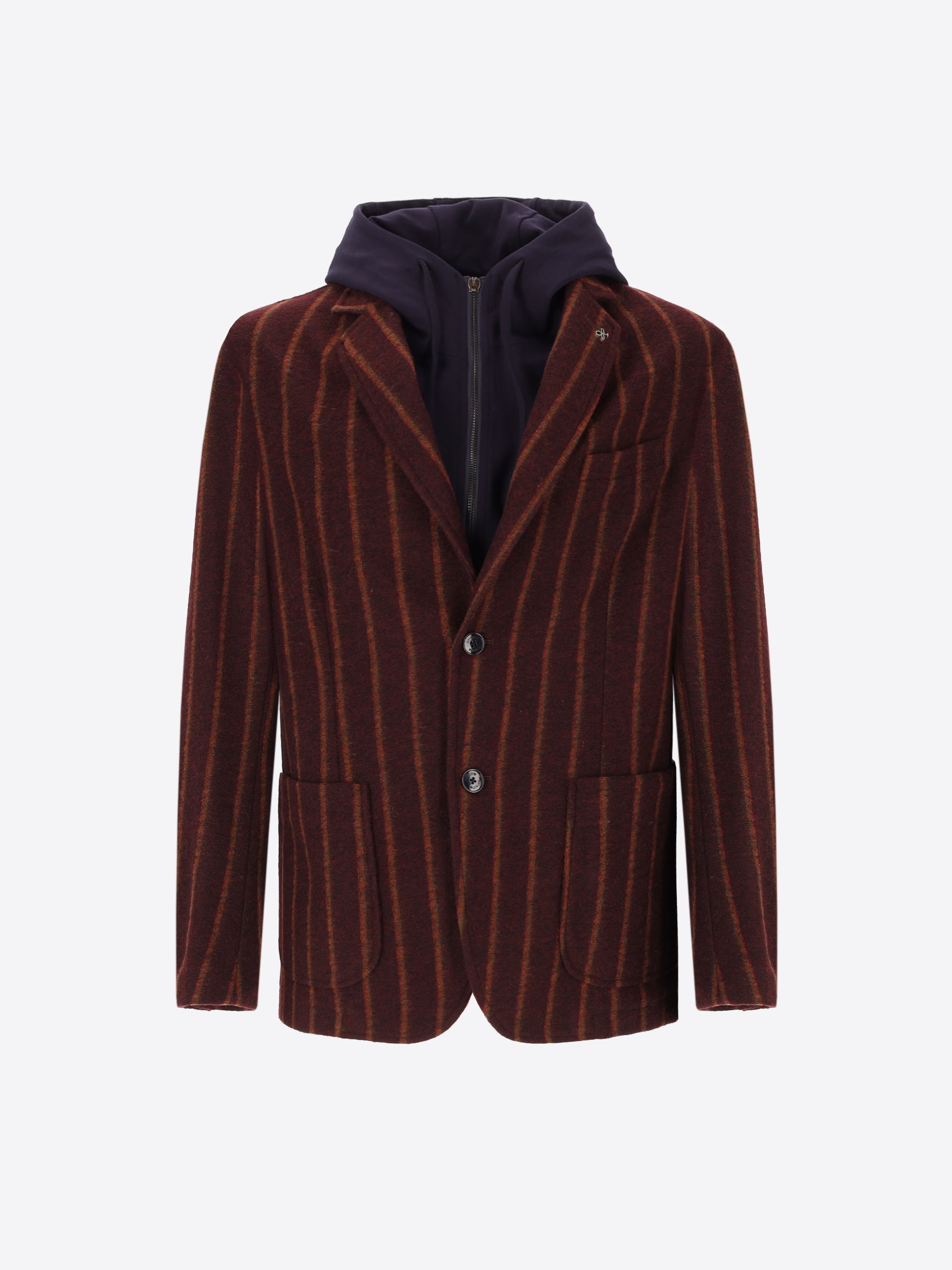 Bangor Jacke Mit Doppelstreifen und Abnehmbarer Kapuze