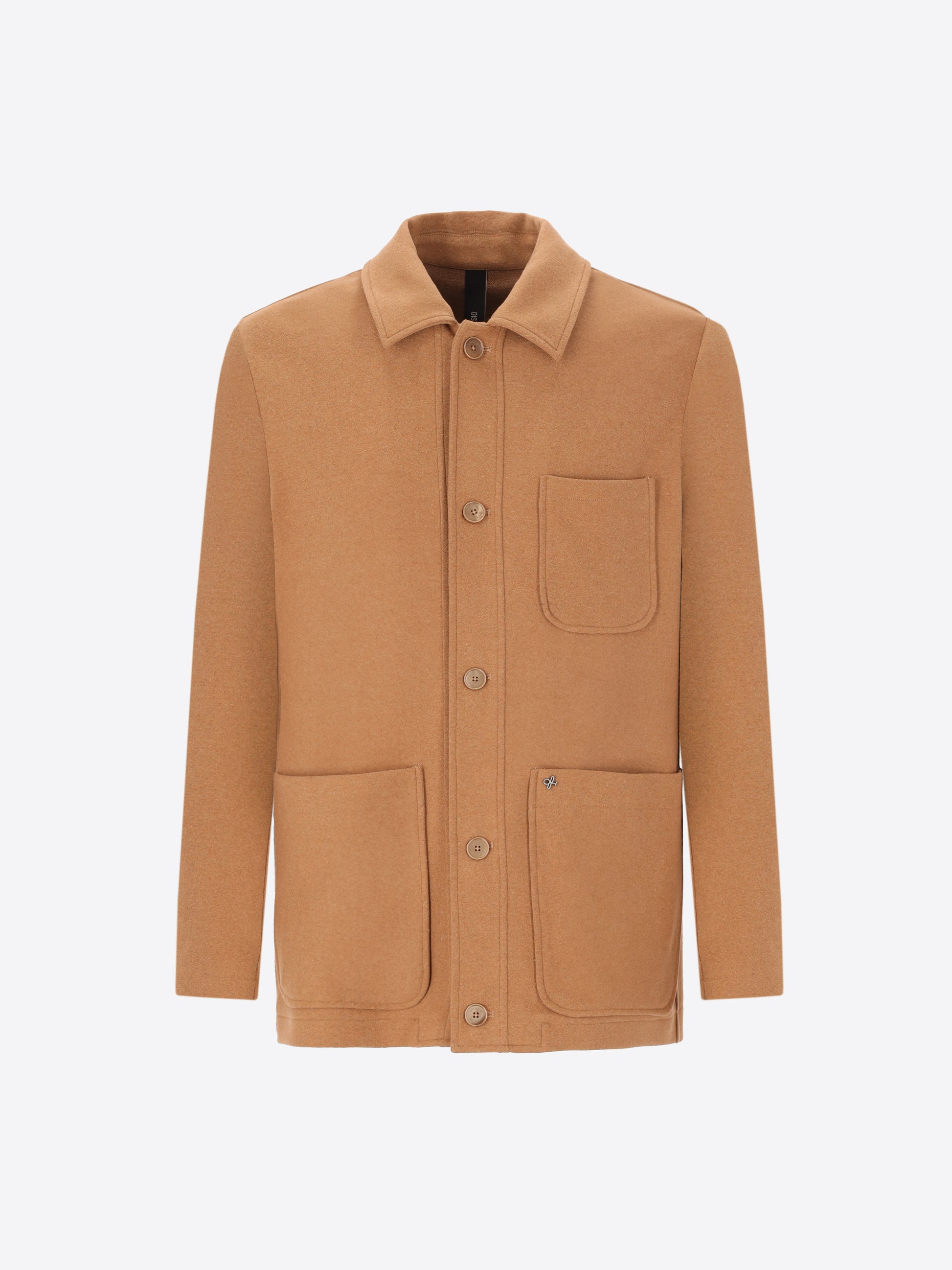 Feel Hemdjacke Aus Stretch-Panel-Stoff