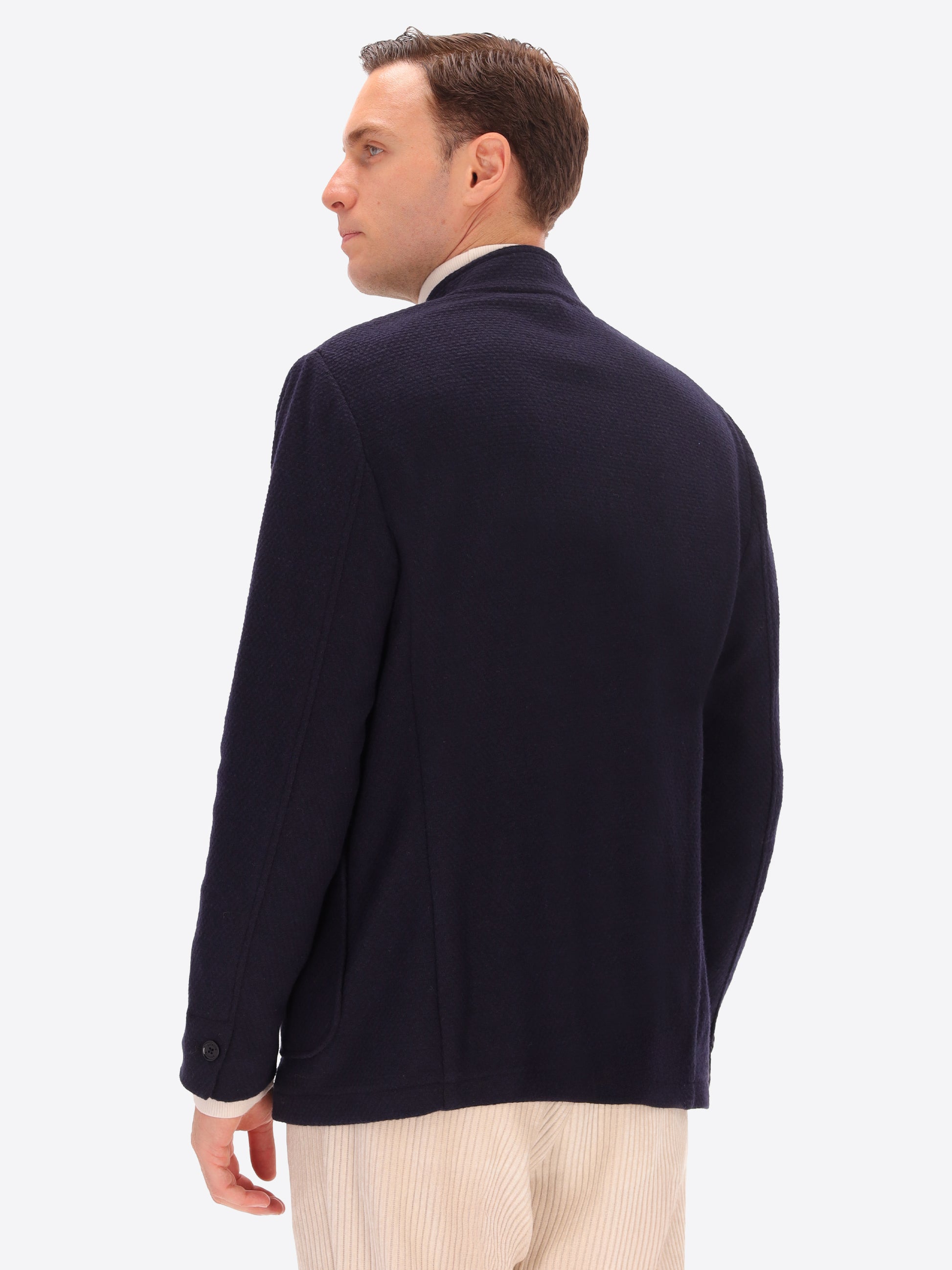 Giacca Coreana Pad in Maglia Super Comfort Effetto Caldo
