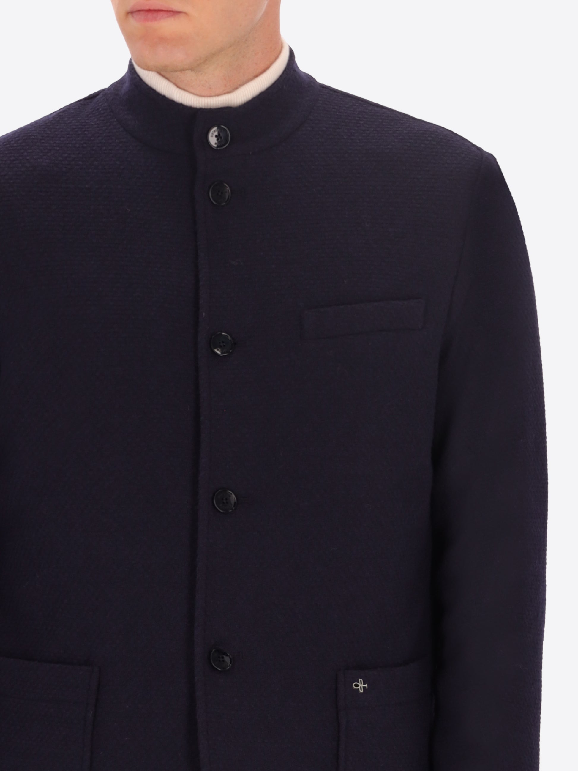 Giacca Coreana Pad in Maglia Super Comfort Effetto Caldo