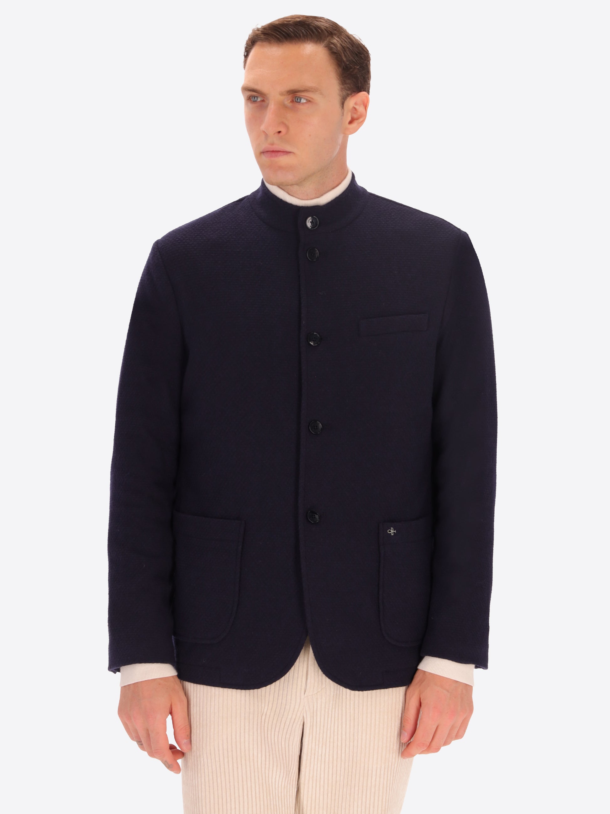 Giacca Coreana Pad in Maglia Super Comfort Effetto Caldo