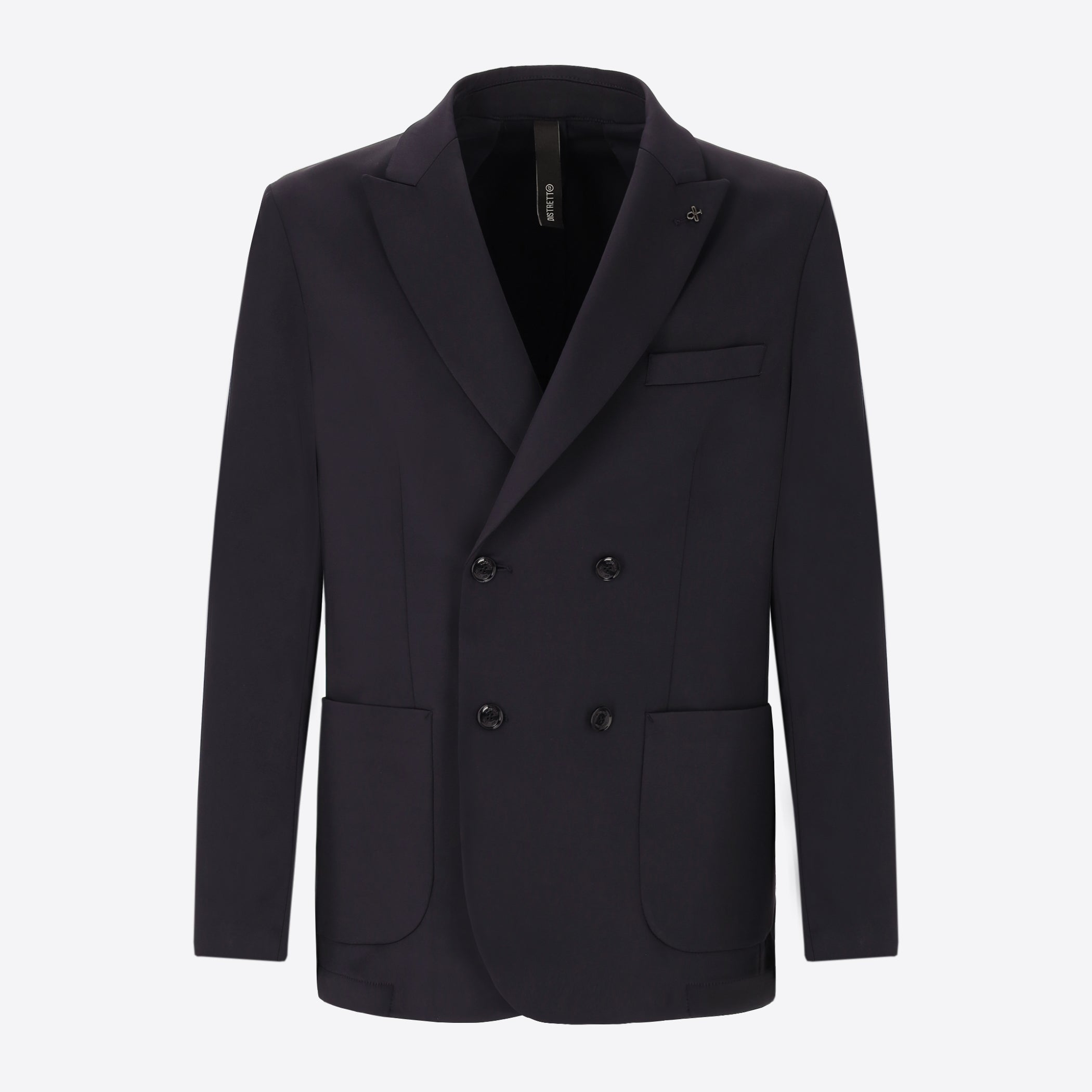 High-Perform12 H.P. Double-Breasted Jacket In Tessuto Tecnico