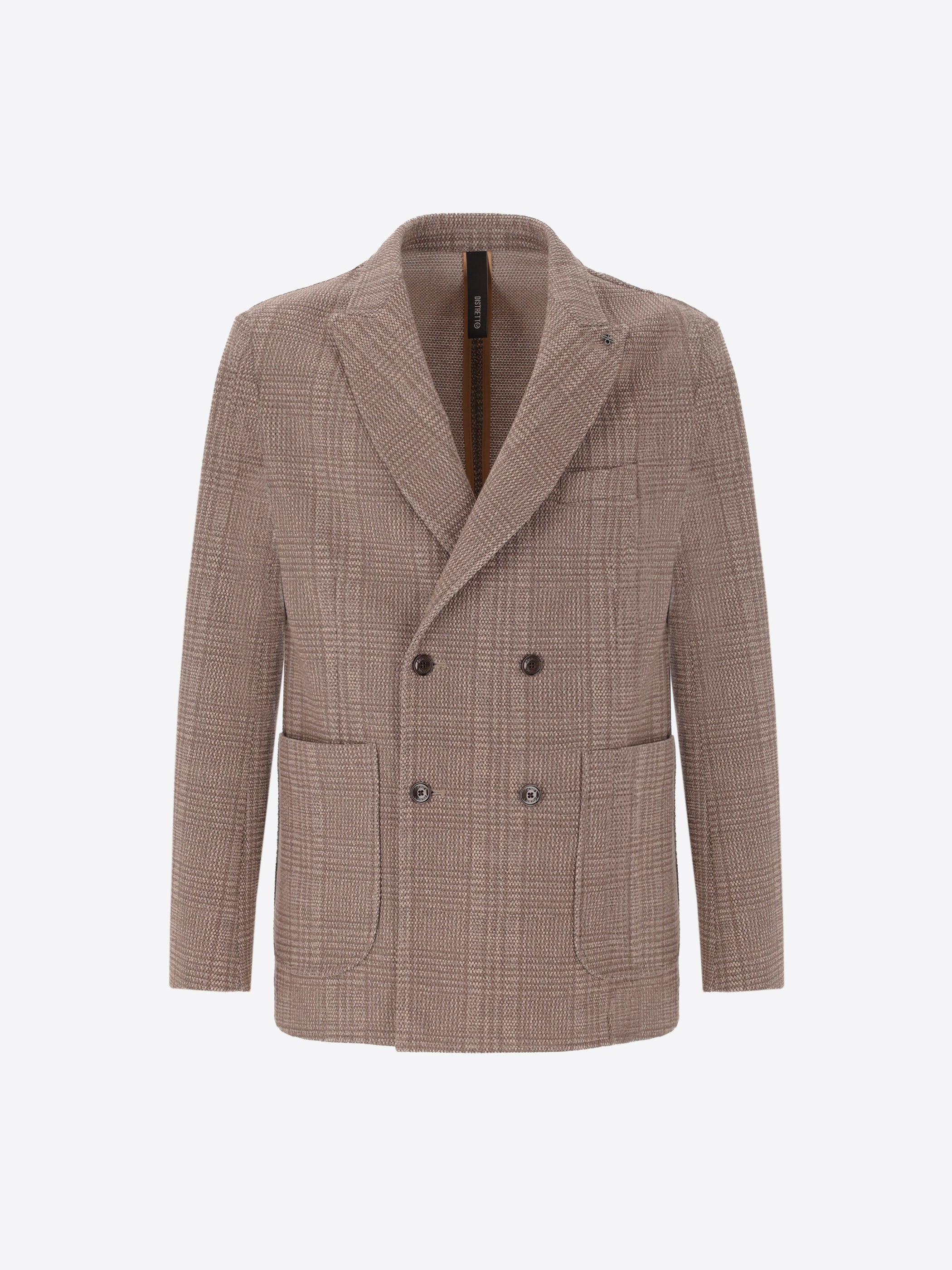 Giacca Doppiopetto Belton In Tessuto Comfort Principe Di Galles