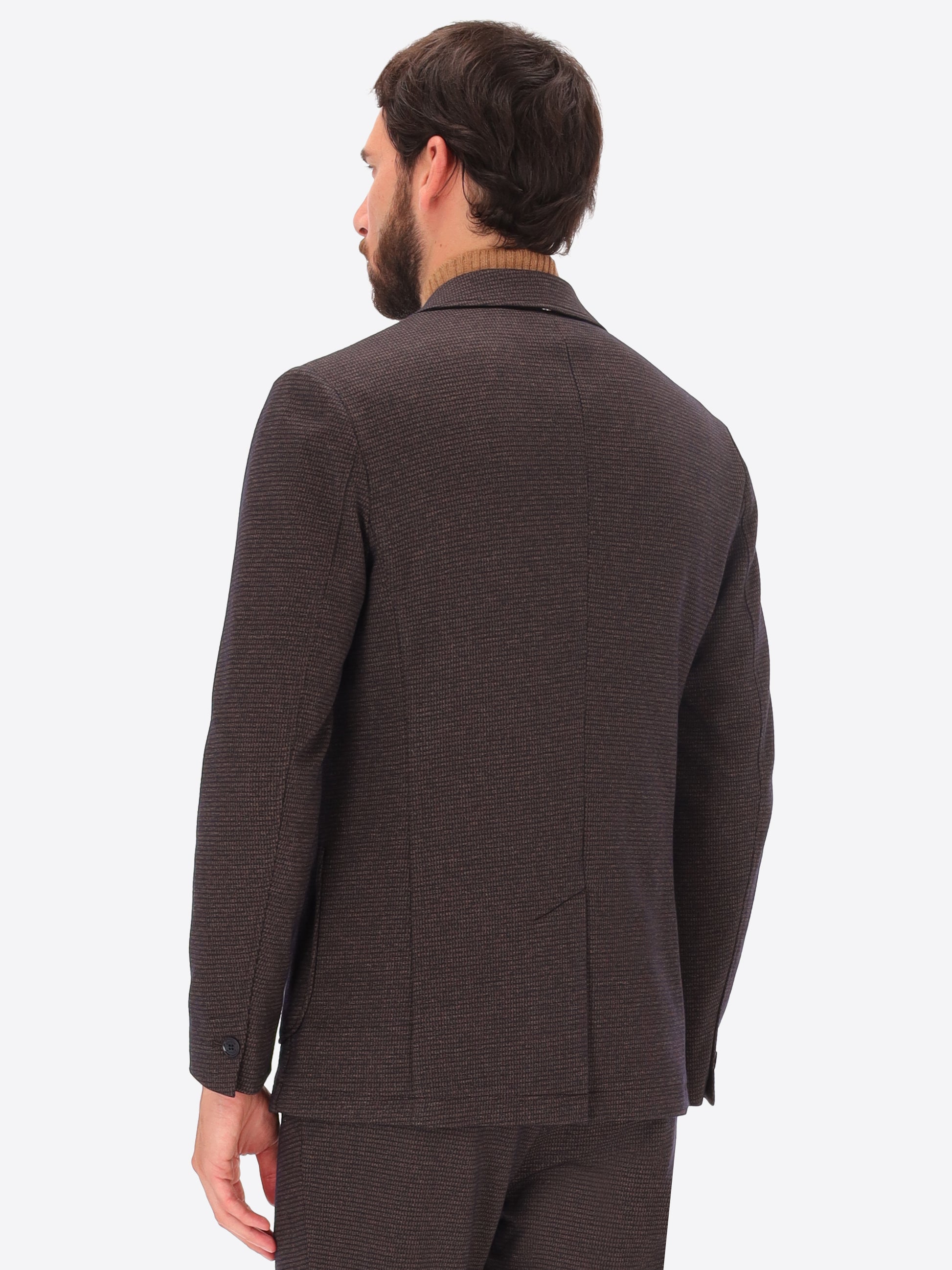 Giacca Canterbury In Jersey Micro Fantasia