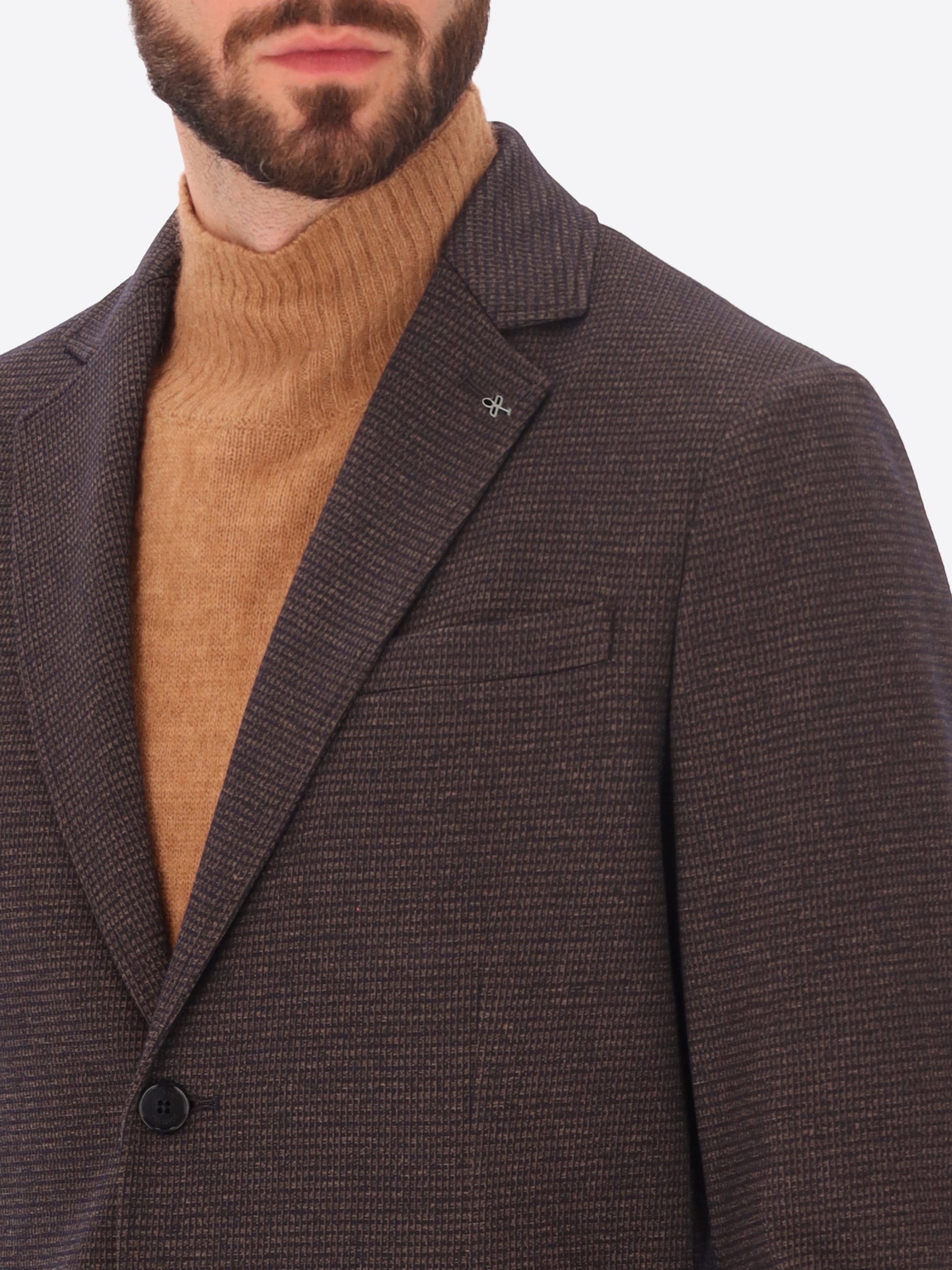 Giacca Canterbury In Jersey Micro Fantasia
