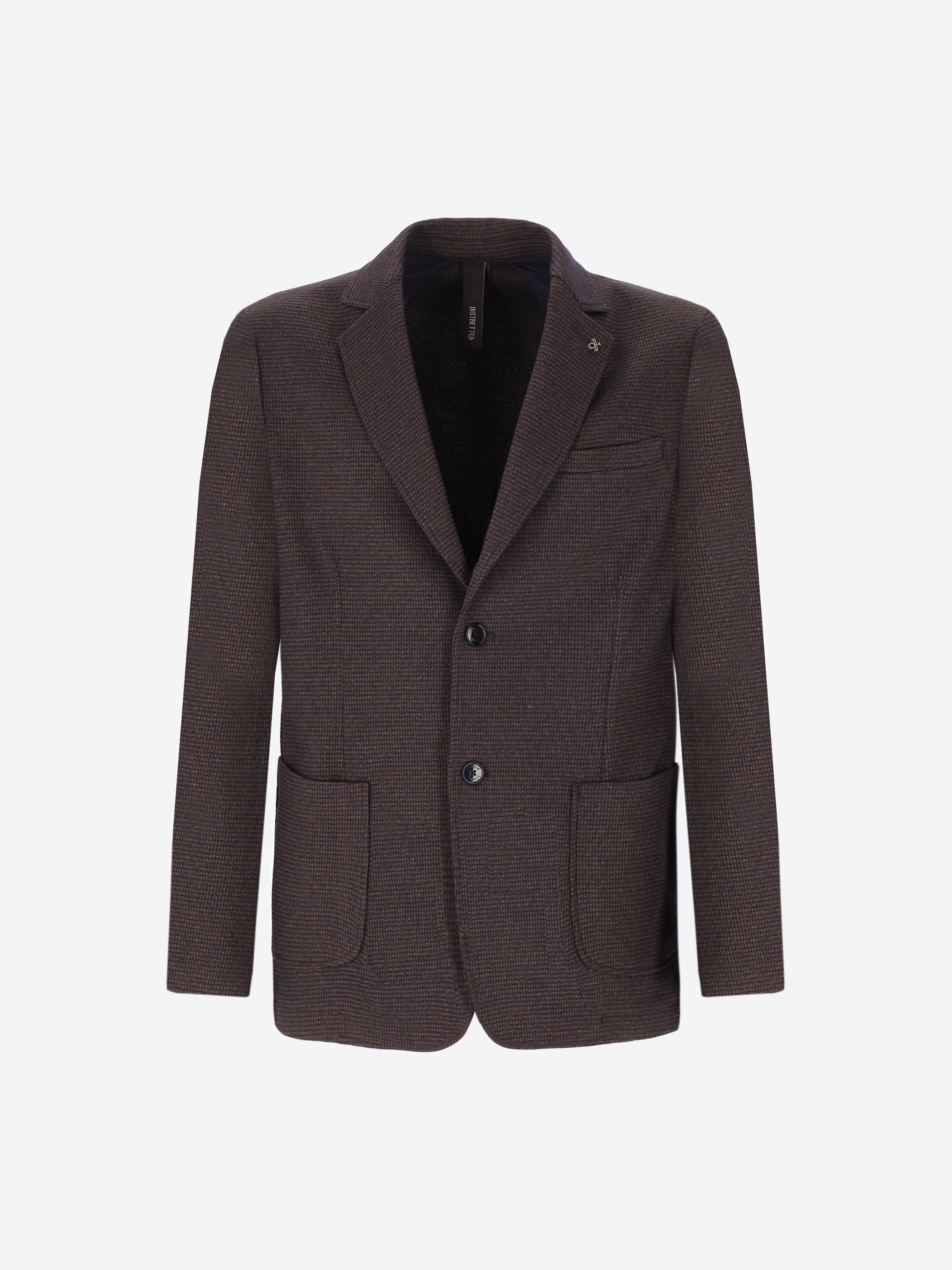 Giacca Canterbury In Jersey Micro Fantasia