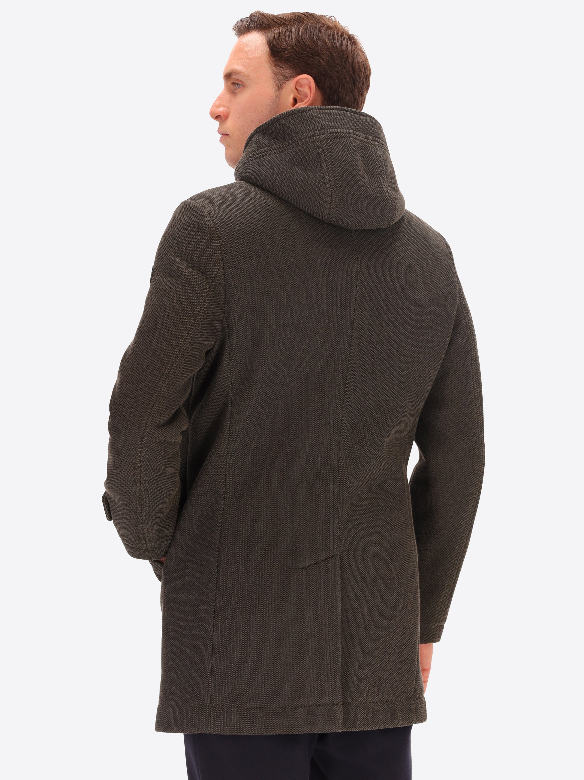 Parka Cruise In Tessuto Tecnico Micro Piquet Elasticizzato