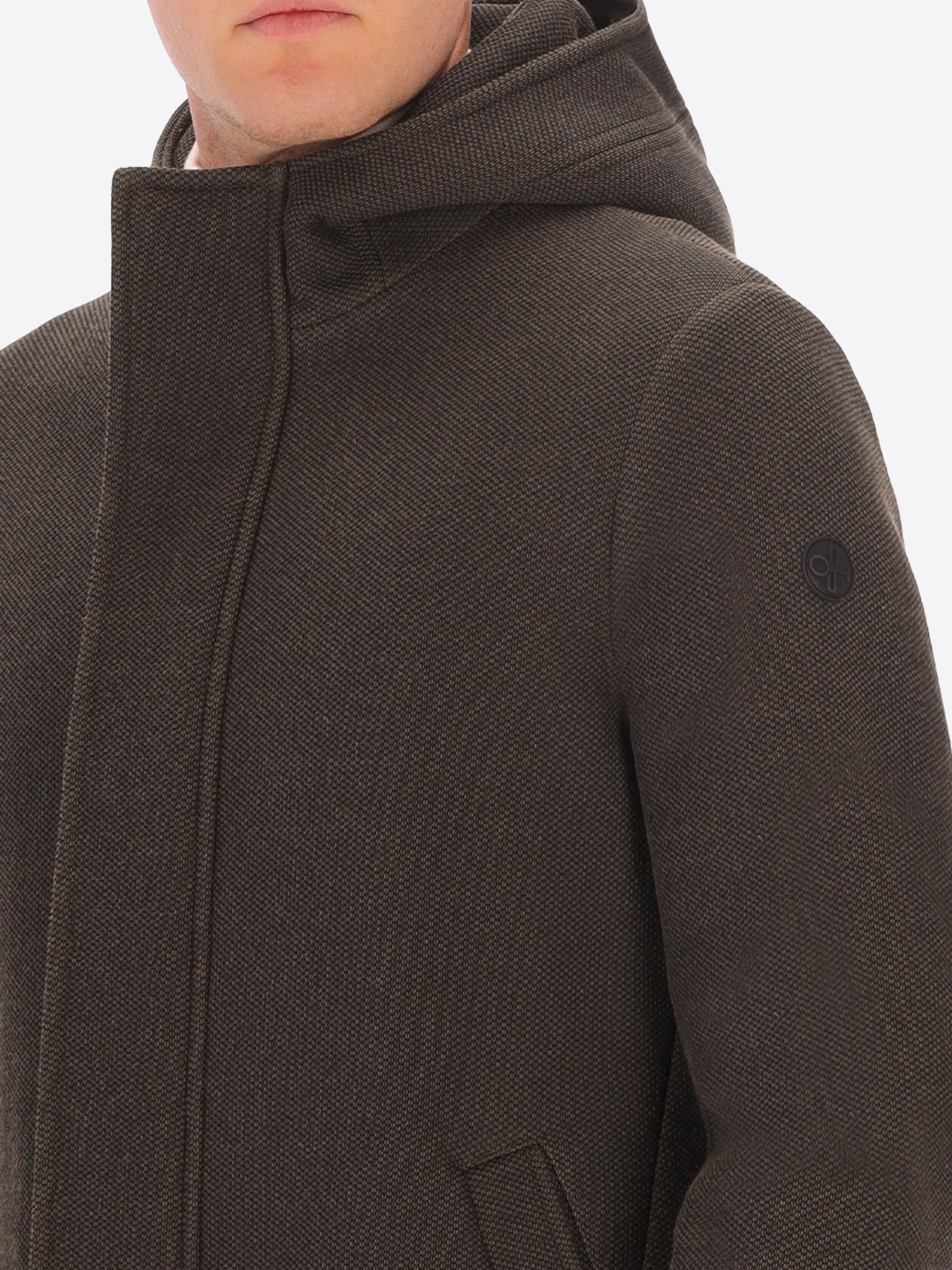 Parka Cruise In Tessuto Tecnico Micro Piquet Elasticizzato