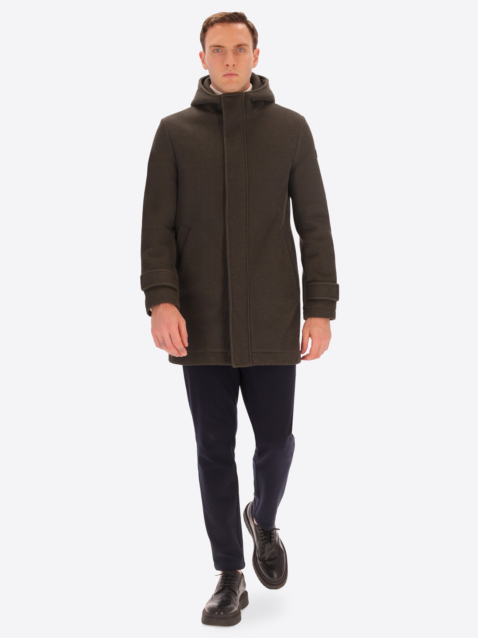 Parka Cruise In Tessuto Tecnico Micro Piquet Elasticizzato