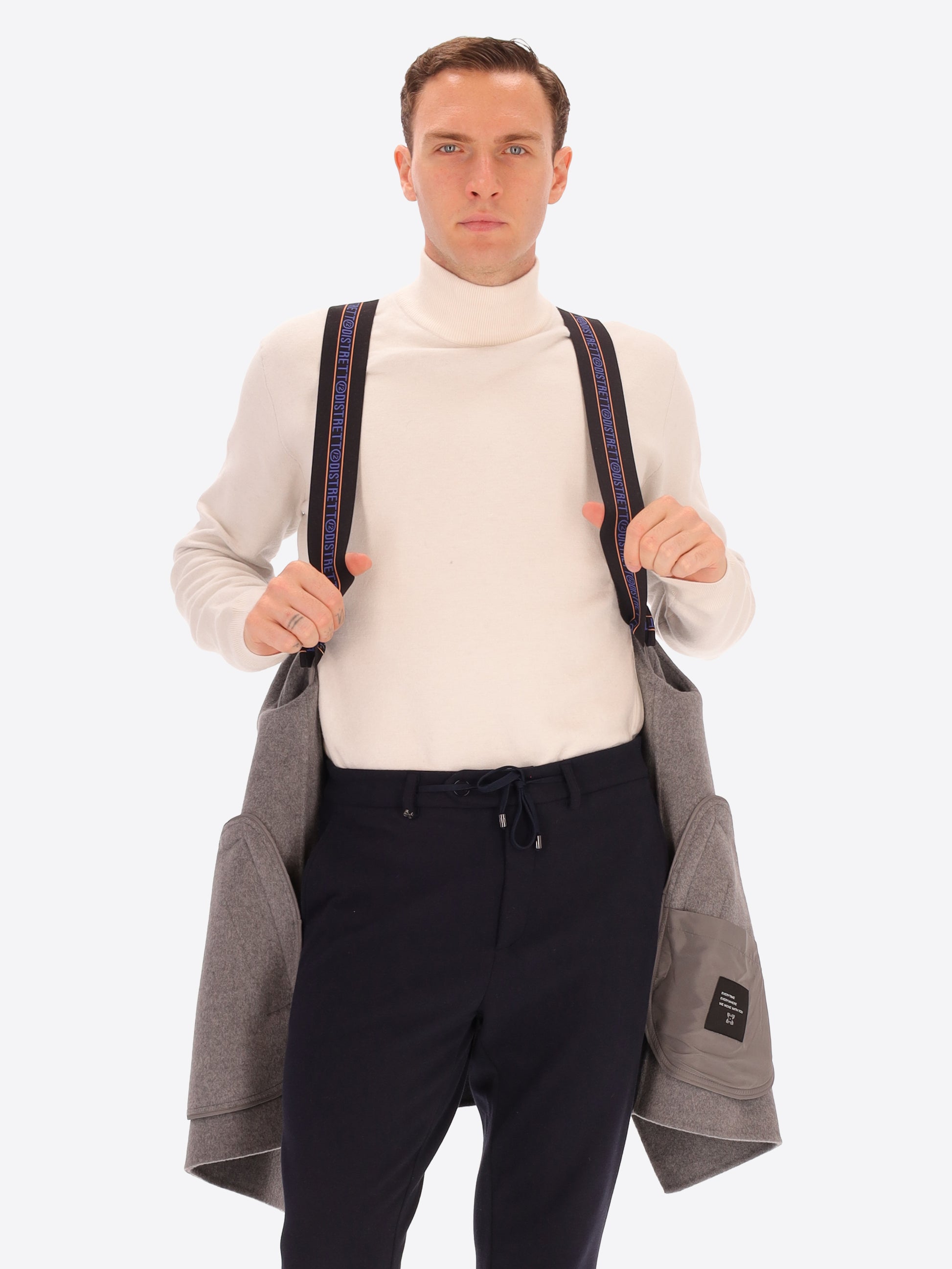 Double Breasted Wool Blend Peacoat Essex