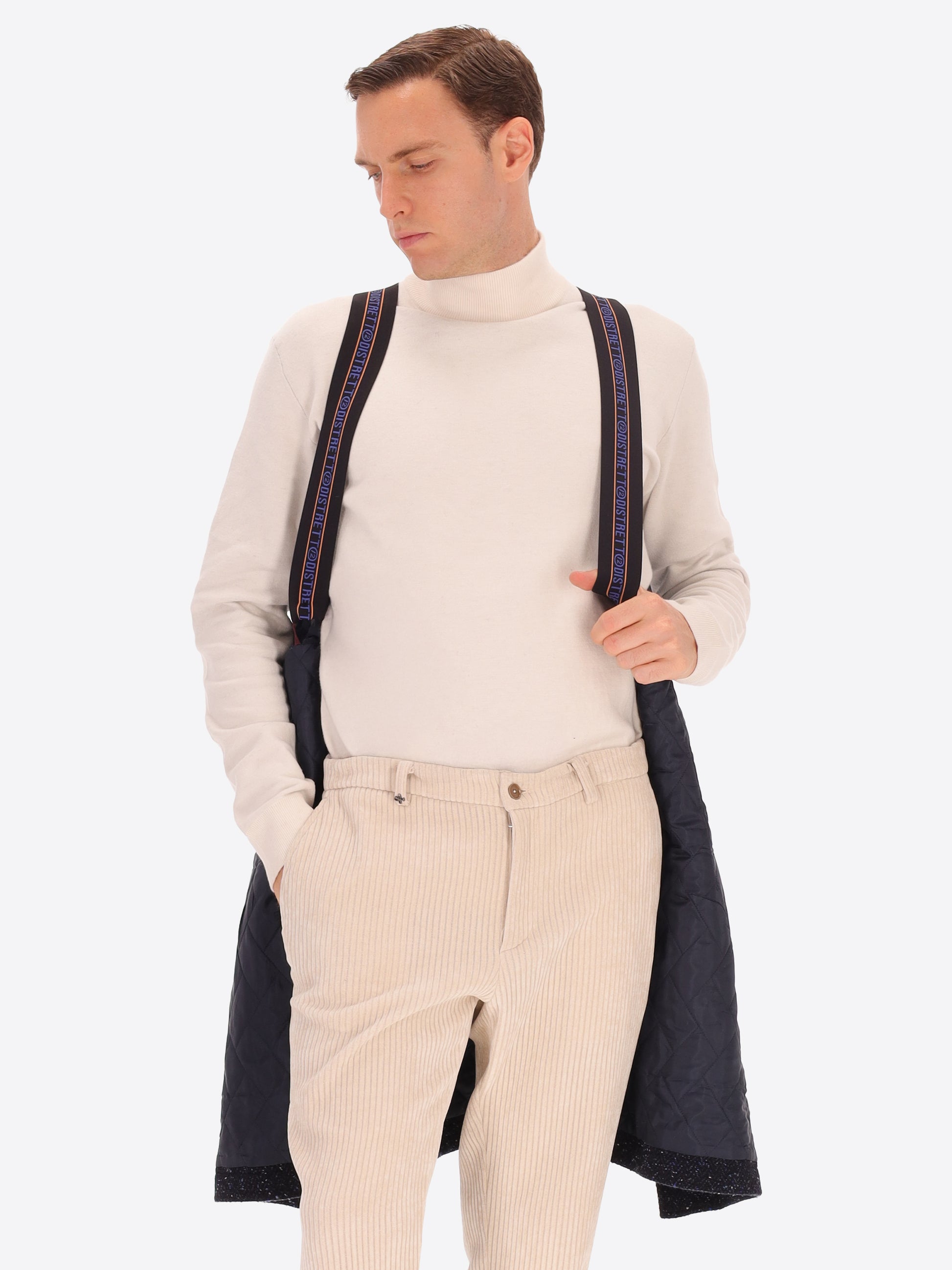 Bottoned Wool Blend Montgomery Lancaster