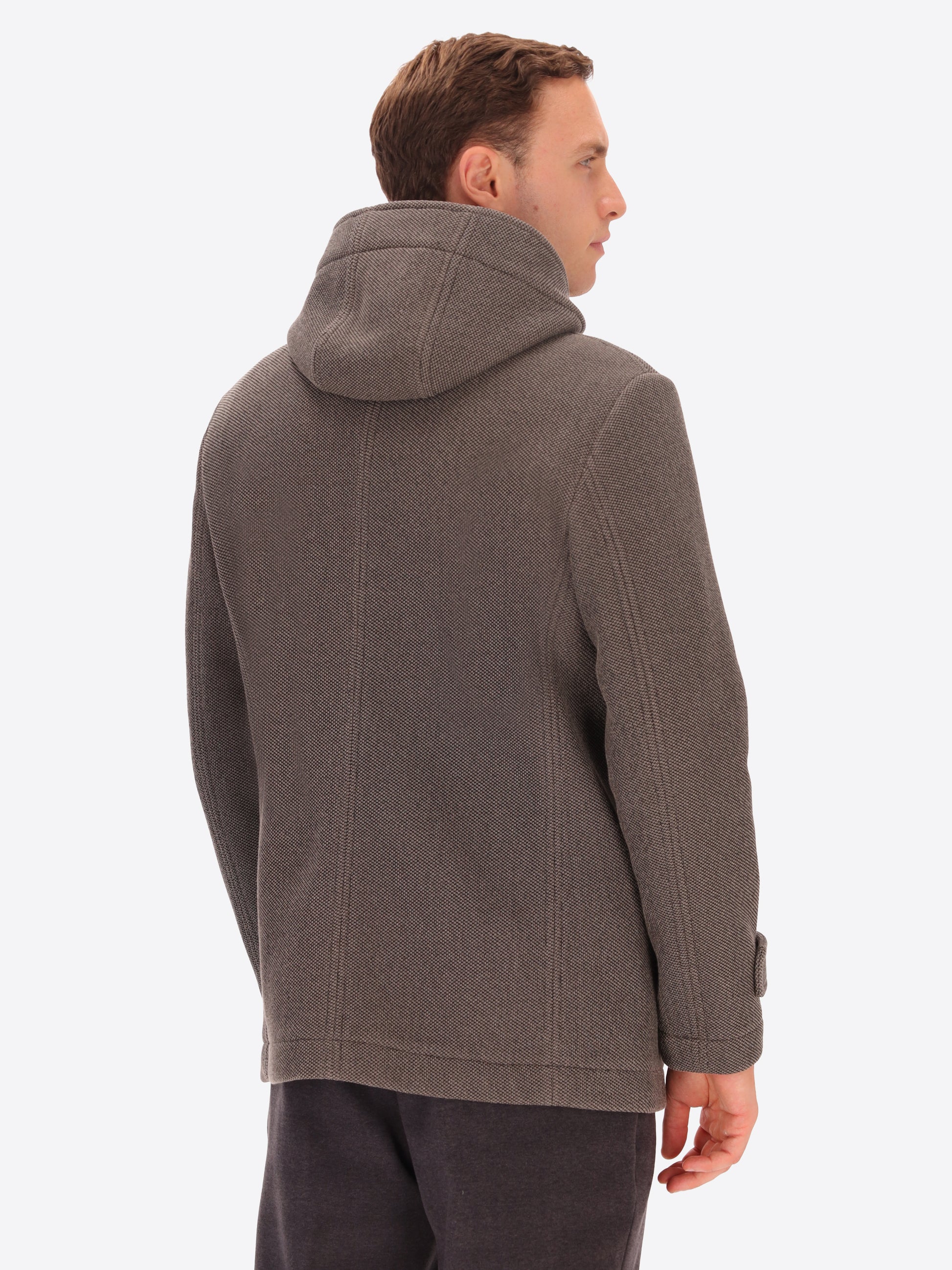 Giubbotto Cruise Con Cappuccio In Tessuto Tecnico Micro-Piquet Stretch