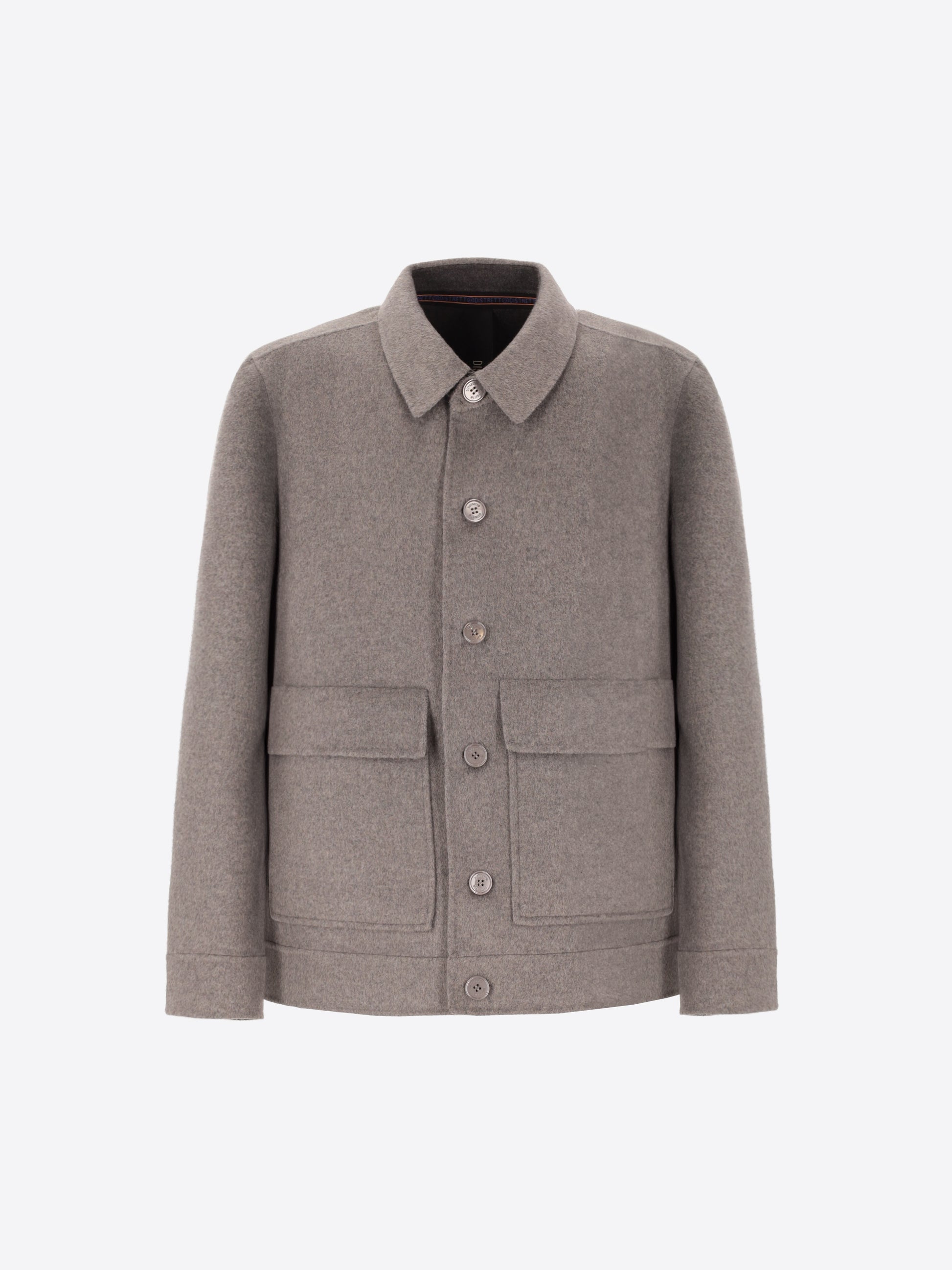 Double Wool Blend Aviator Jacket Edinburgh