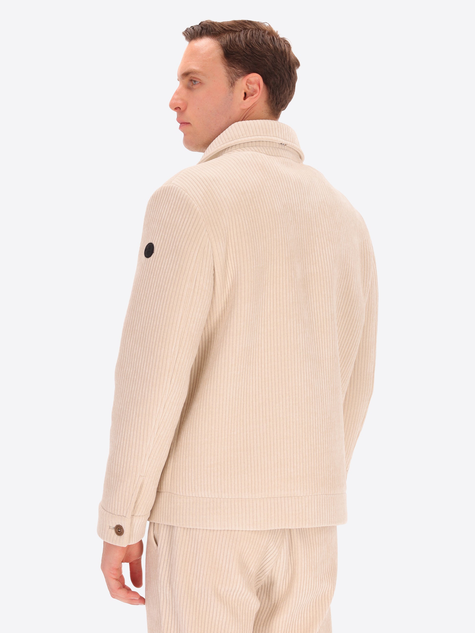 French Rib Corduroy Aviator Jacket Alba