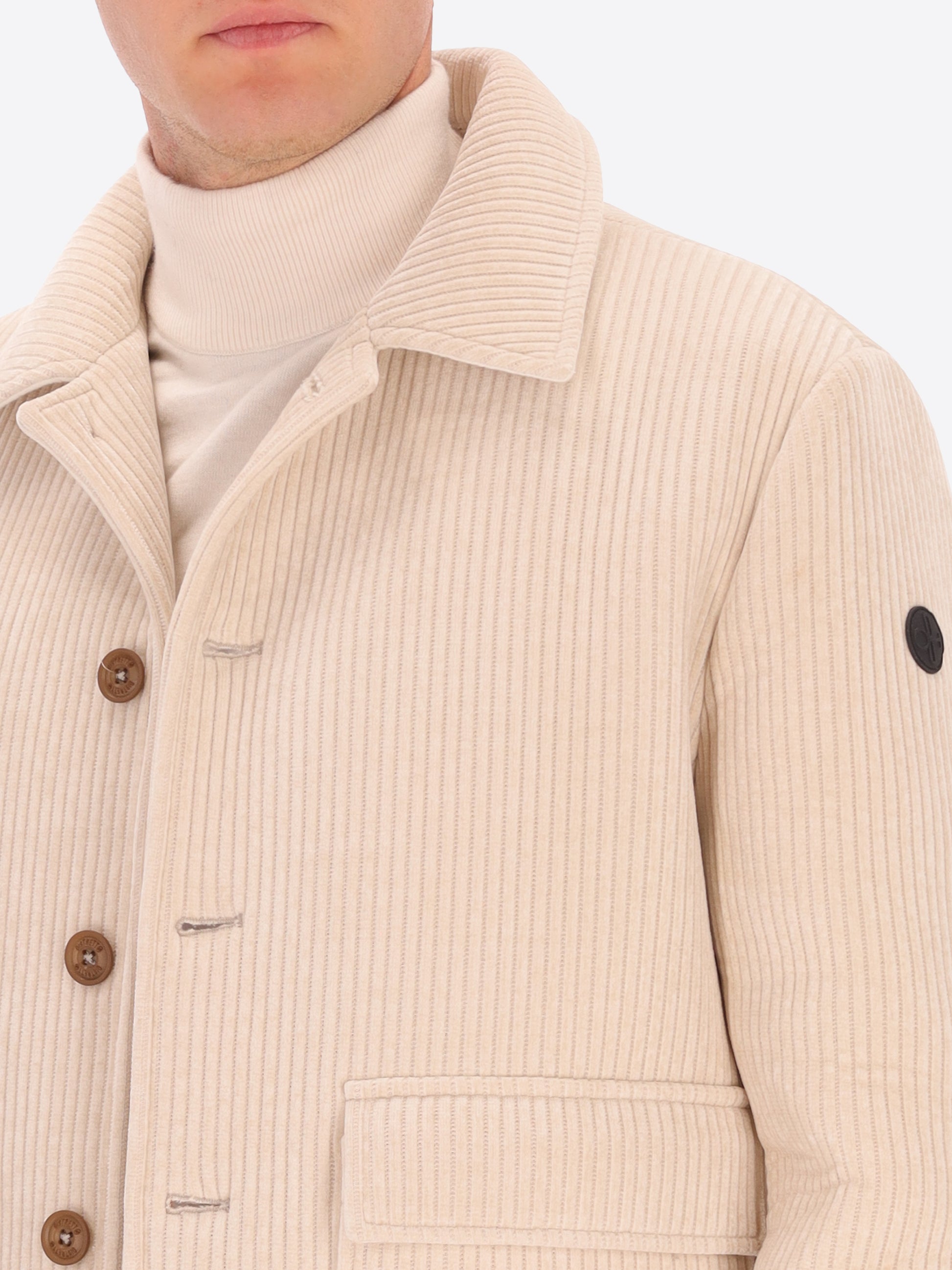 French Rib Corduroy Aviator Jacket Alba